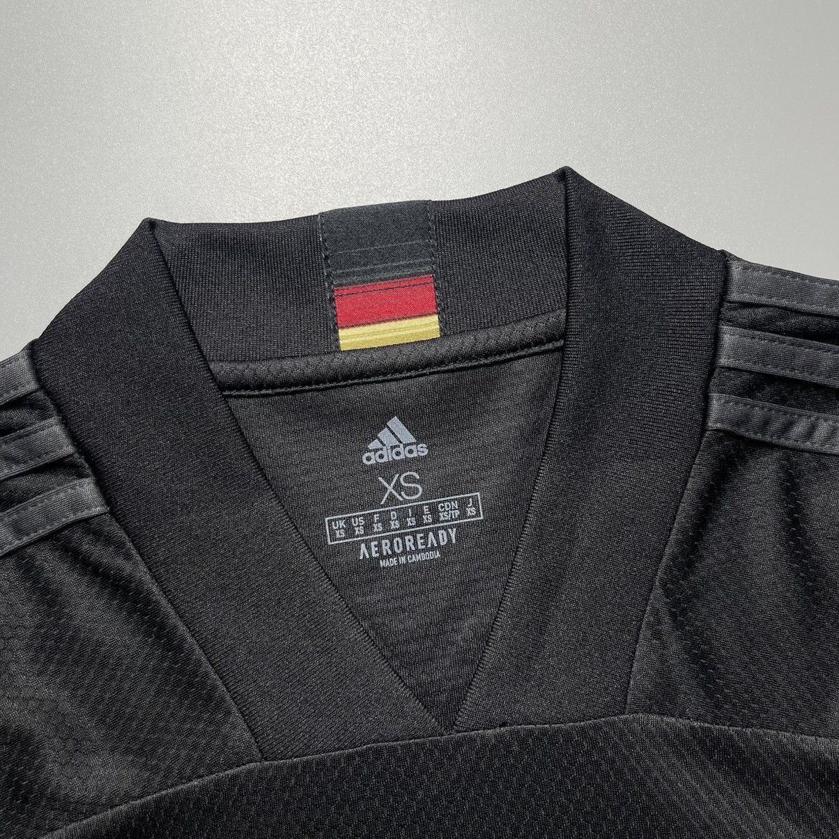 Adidas GERMANY ADIDAS 2020 EURO FOOTBALL AWAY JERSEY #3 HECTOR Size US XS / EU 42 / 0 - 4 Thumbnail
