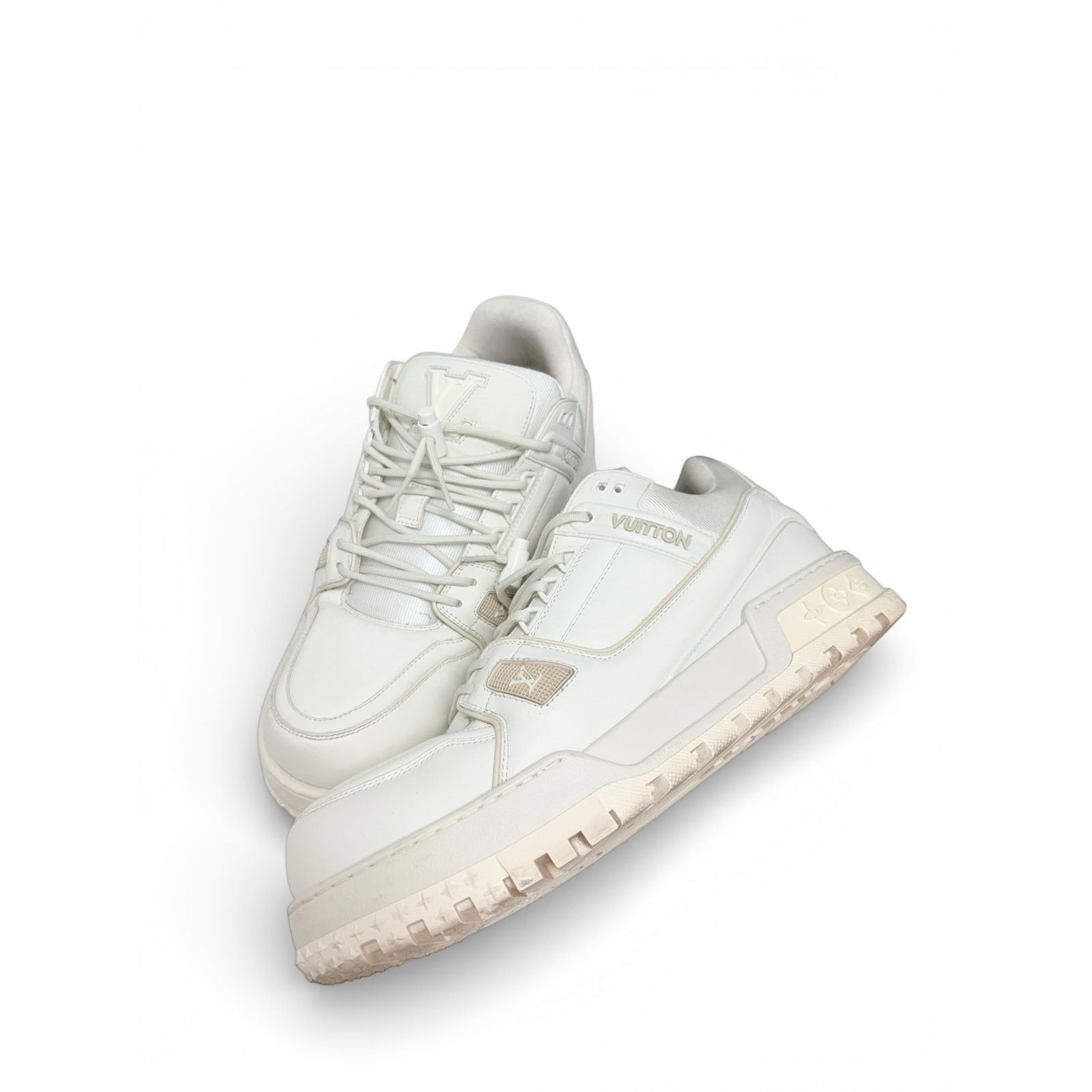 Louis Vuitton Louis Vuitton Maxi Trainer ' White ' | Size 11LV Size US 13 / EU 46 - 3 Thumbnail