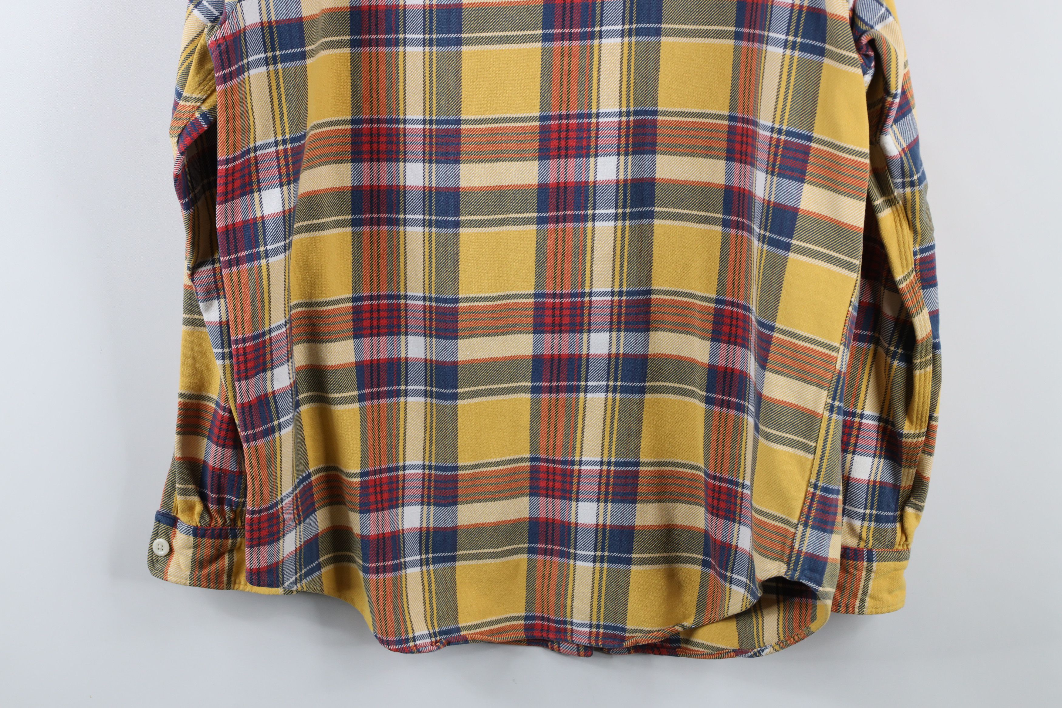 Polo Ralph Lauren Vintage 90s Ralph Lauren Heavy Flannel Button Shirt Plaid Size US L / EU 52-54 / 3 - 12 Thumbnail