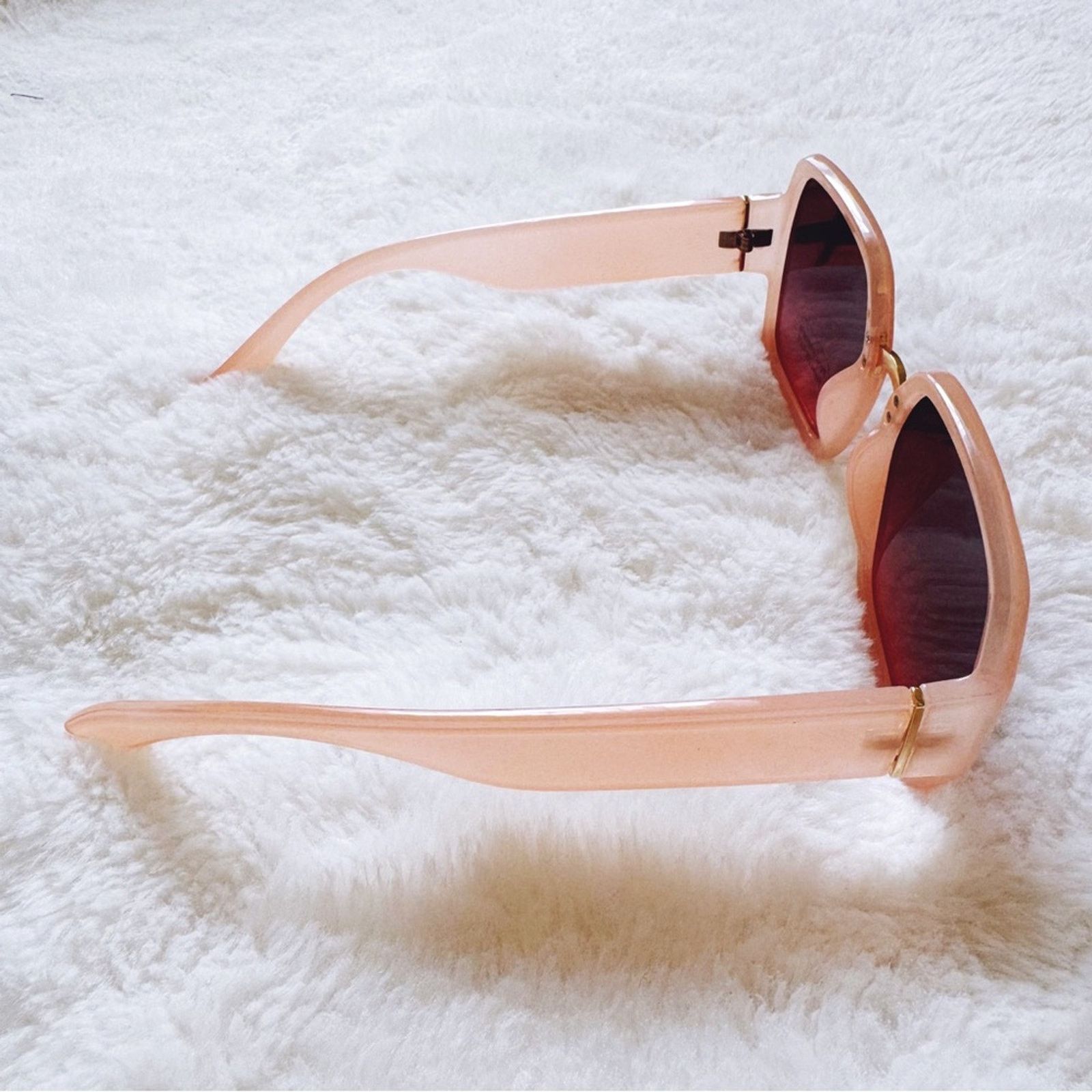 Other Layla Pink Sleek Square Sunglasses Size ONE SIZE - 7 Thumbnail