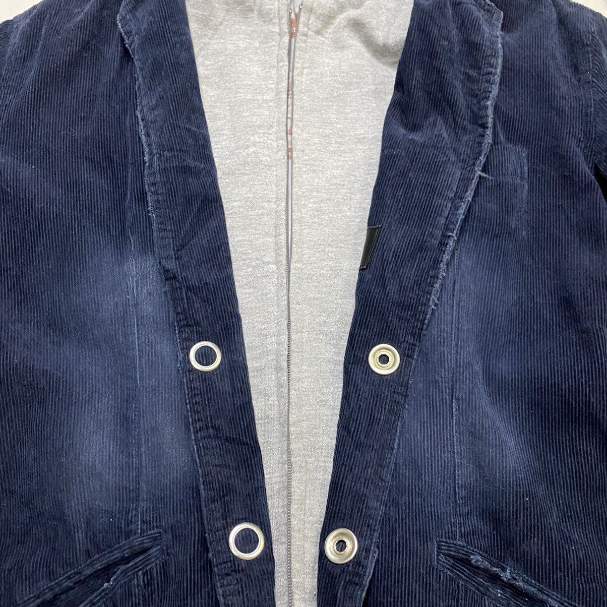 Mossimo MOSSIMO DOUBLE LAYER CORDUROY COAT HOODIE JACKET Size US M / EU 48-50 / 2 - 12 Thumbnail