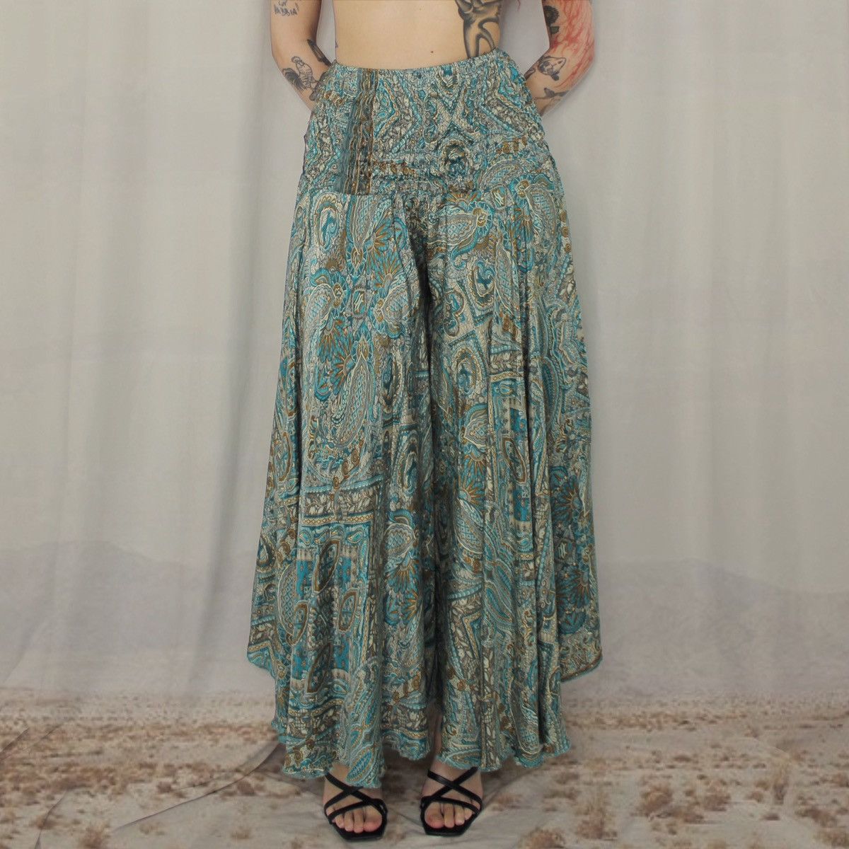 Other 🎧PAISLEY SKIRT PANTS🎧 Size 28" / US 6 / IT 42 - 1 Thumbnail