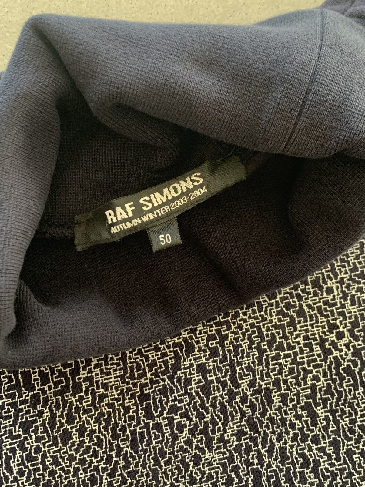 Joy Division × Raf Simons AW 2003-2004 RAF SIMONS " CLOSER " navy sweatshirt size 50-M Size US M / EU 48-50 / 2 - 3 Thumbnail