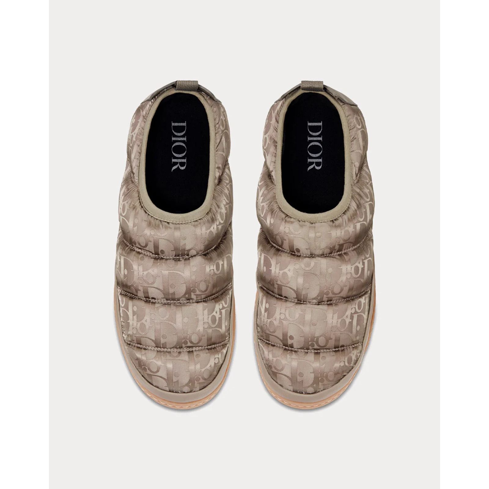 Dior Dior Mens Snow Slipper Beige Oblique Logo Slip On 44 11 Size US 11 / EU 44 - 7 Thumbnail
