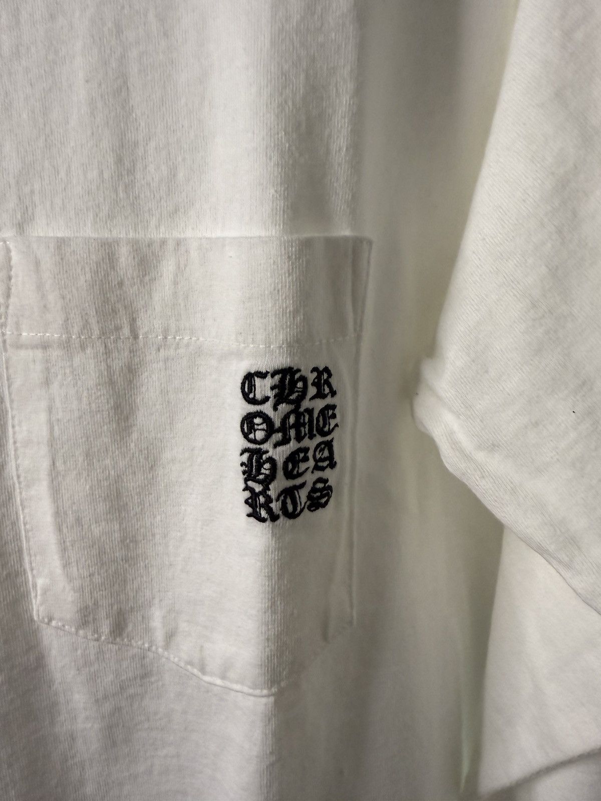 Chrome Hearts Chrome Hearts White “Y Not” Embroidered Longlseeve Size US M / EU 48-50 / 2 - 4 Thumbnail