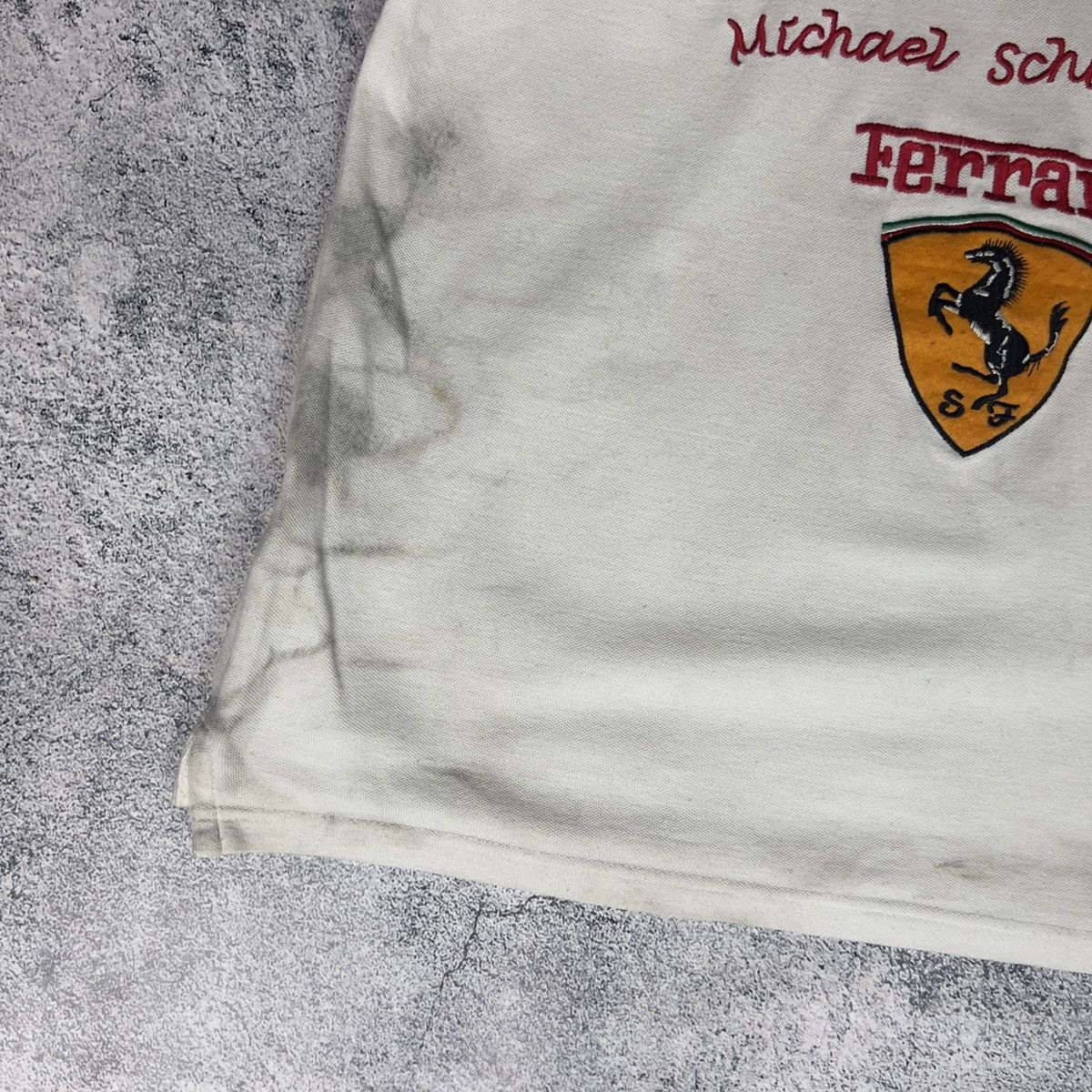Ferrari Ferrari Polo Men's Size S Cotton Short Sleeve Racing Y2K 90s Size US S / EU 44-46 / 1 - 21 Thumbnail