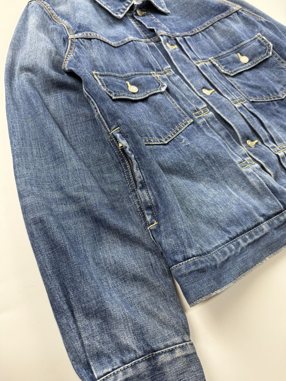Visvim Visvim F/W’17 SS 101 Damaged Denim Jacket Size US M / EU 48-50 / 2 - 6 Thumbnail