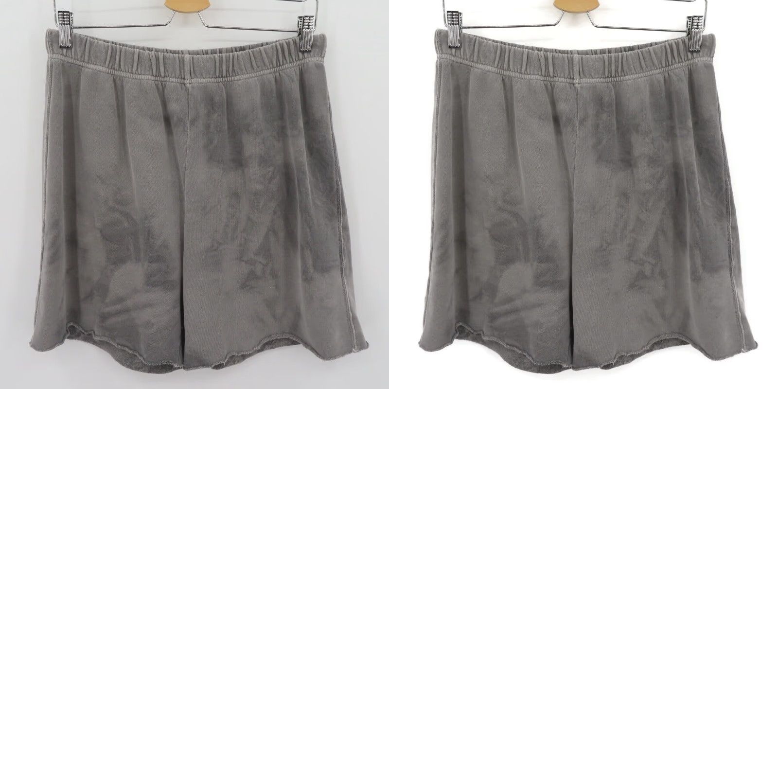 Vintage VINTAGE Dannijo Womens Sweat Shorts Gray Tie Dye Large Lounge Raw Hem Activewear Casual Womens Size 36" / US 14 / IT 50 - 8 Thumbnail