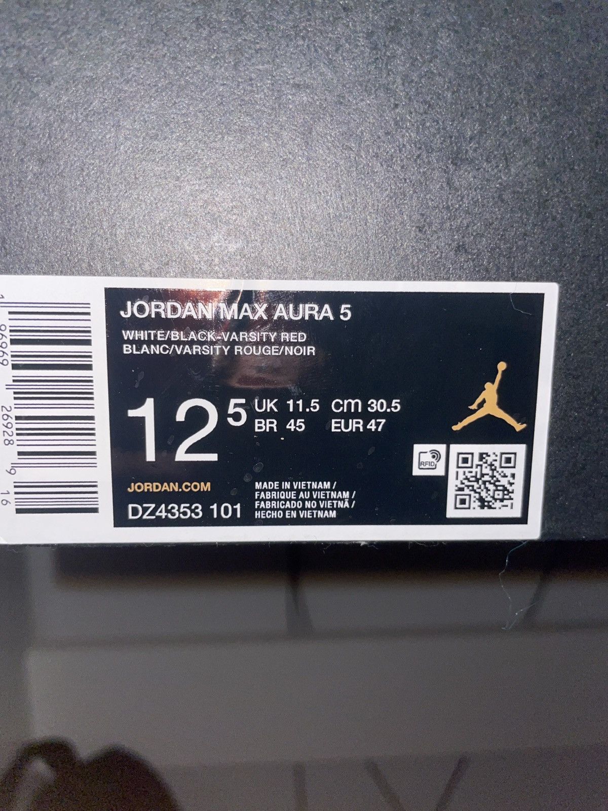 Jordan Brand JORDAN MAX AURA 5 Size US 12.5 / EU 45-46 - 7 Thumbnail