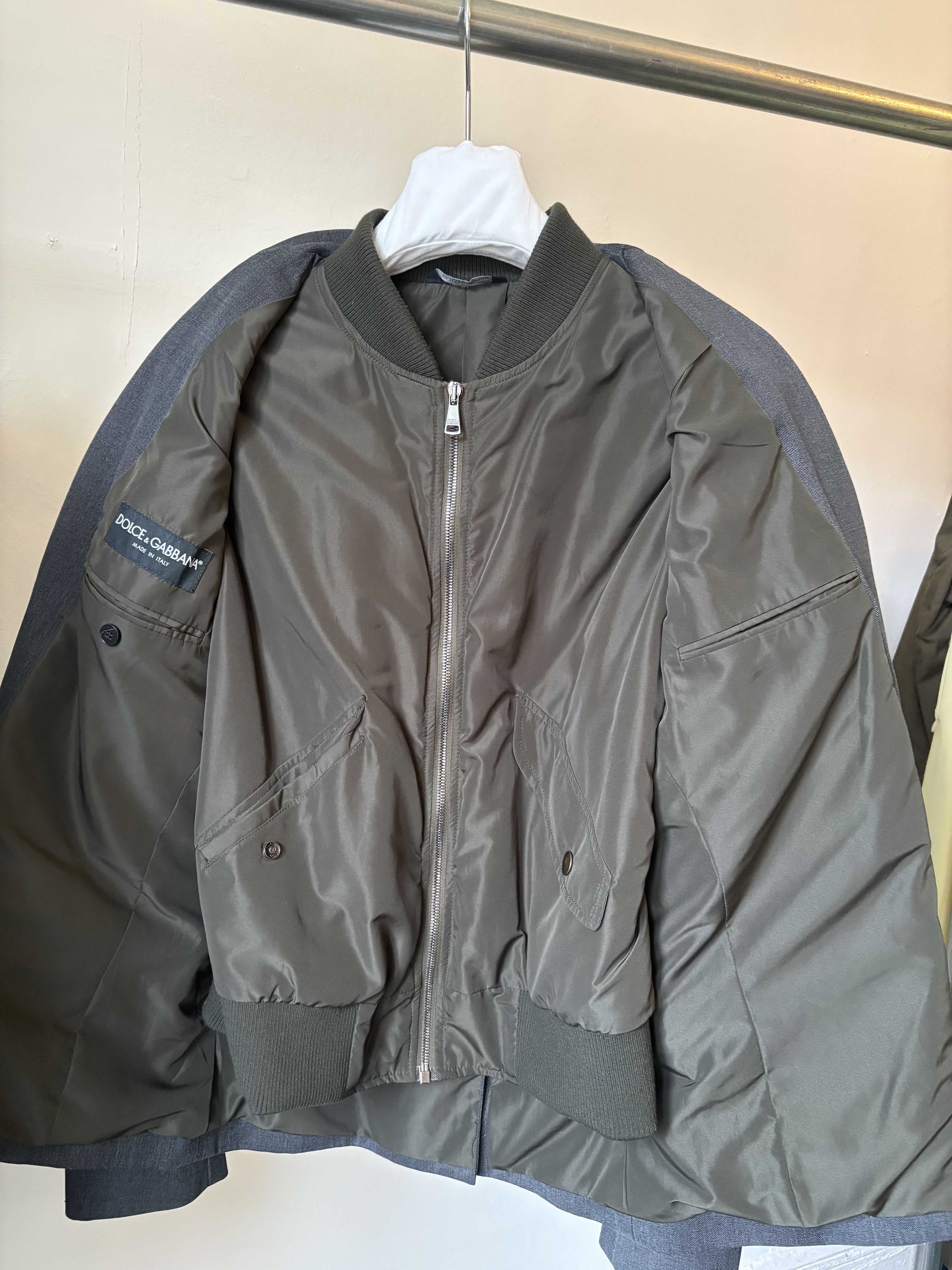 Dolce & Gabbana Dolce & Gabbana Multicolor Hybrid Bomber/Blazer Size US M / EU 48-50 / 2 - 3 Thumbnail