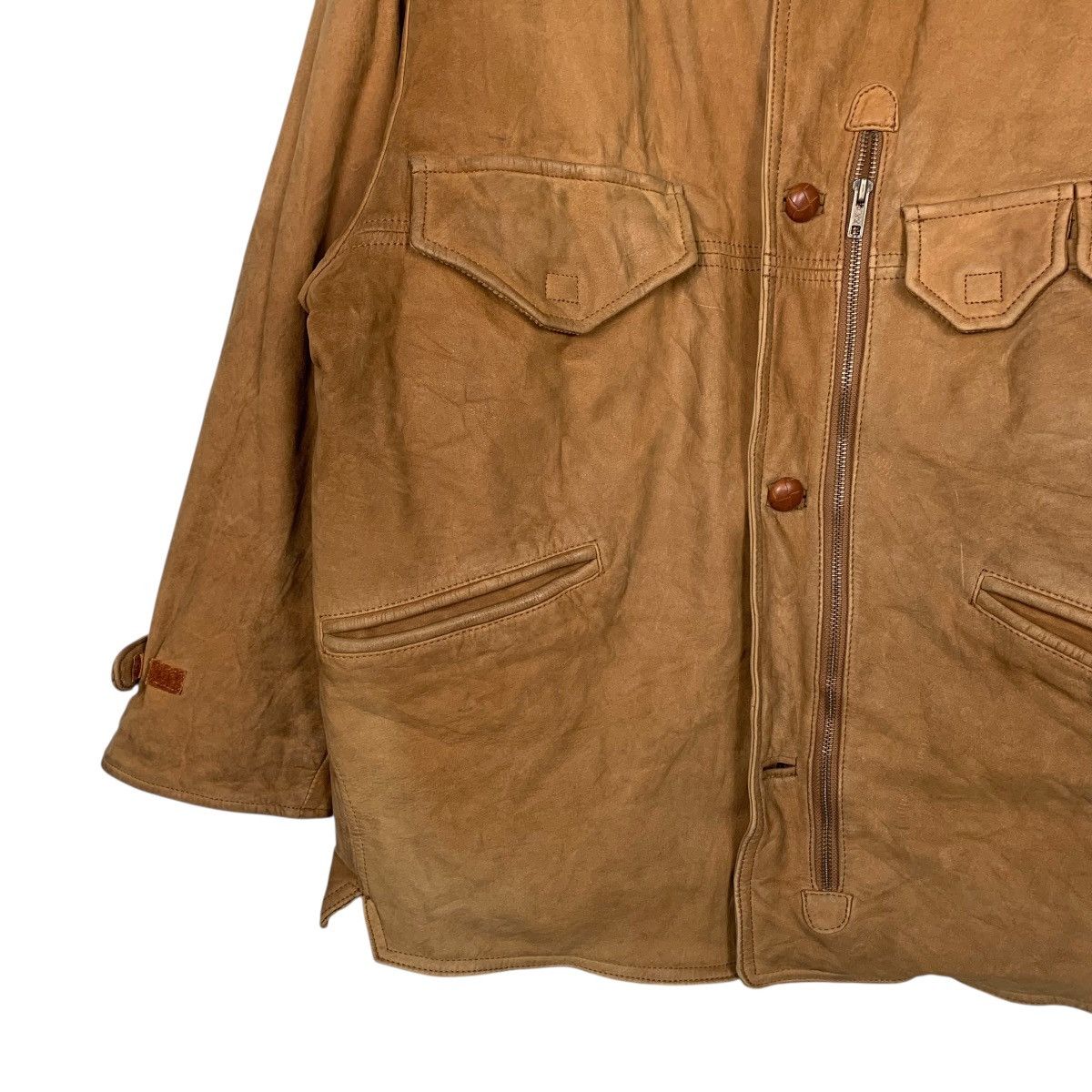 Japanese Brand Japanese Brand Mitsumine Leather Jacket Size US M / EU 48-50 / 2 - 3 Thumbnail