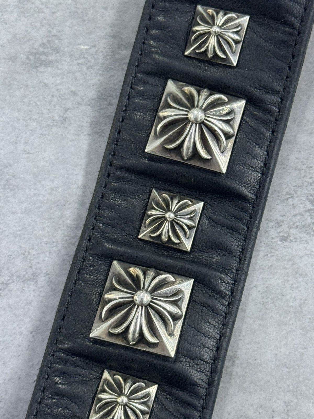 Chrome Hearts Chrome hearts leather bracelet Size ONE SIZE - 2 Thumbnail