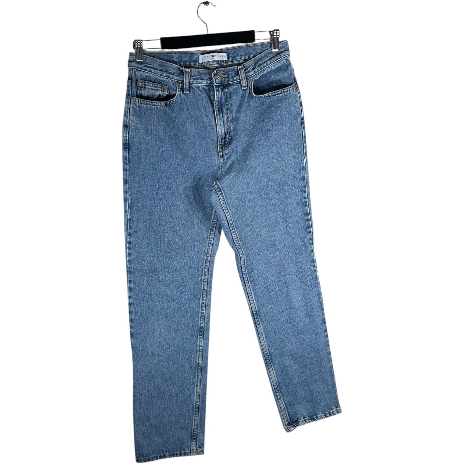Tommy Hilfiger Tommy Hilfiger Denim Straight Leg Jeans 31x29 Size US 31 - 4 Thumbnail