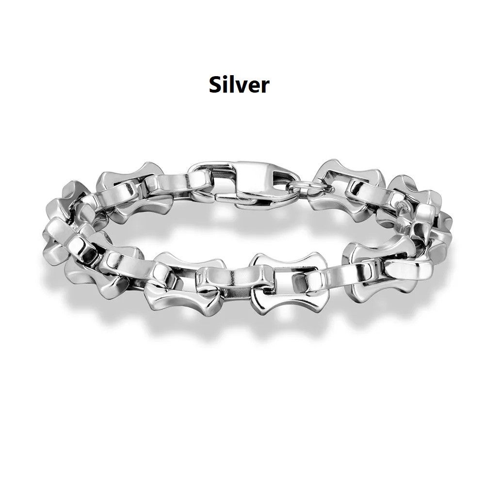 Other Keel Chain Link Bracelet Stainless Steel Punk Gift For Him Size ONE SIZE - 9 Thumbnail
