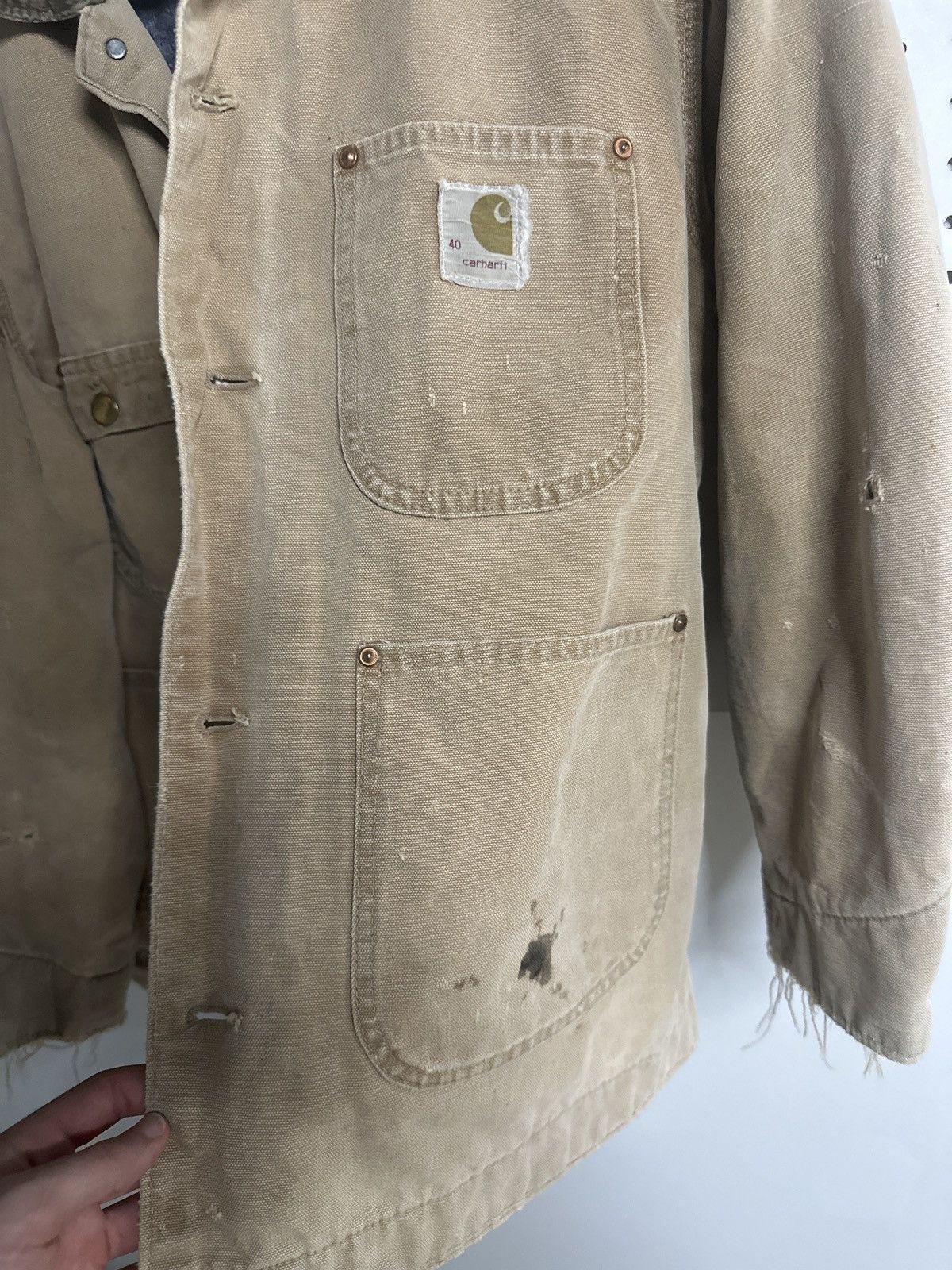 Carhartt Carhaart Vintage Work Jacket Size US M / EU 48-50 / 2 - 3 Thumbnail
