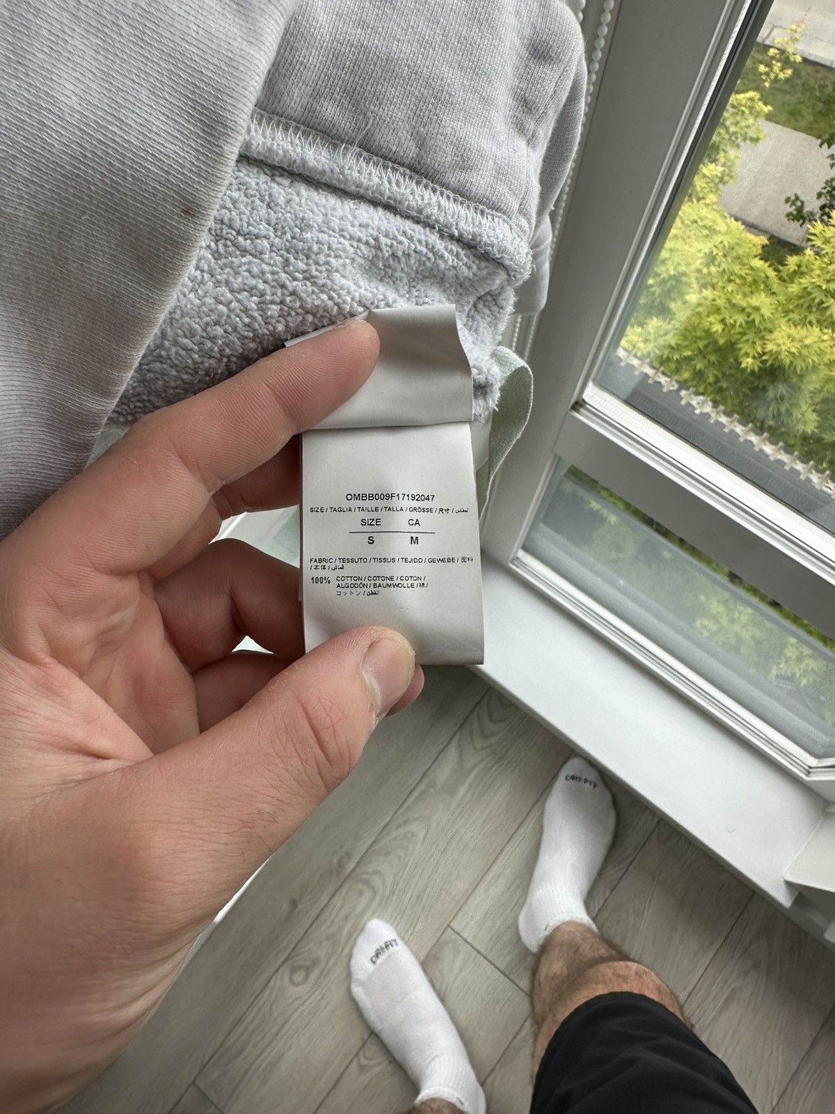 Off-White Off - White “Seeing Things” Oversized Hoodie Size US S / EU 44-46 / 1 - 8 Thumbnail