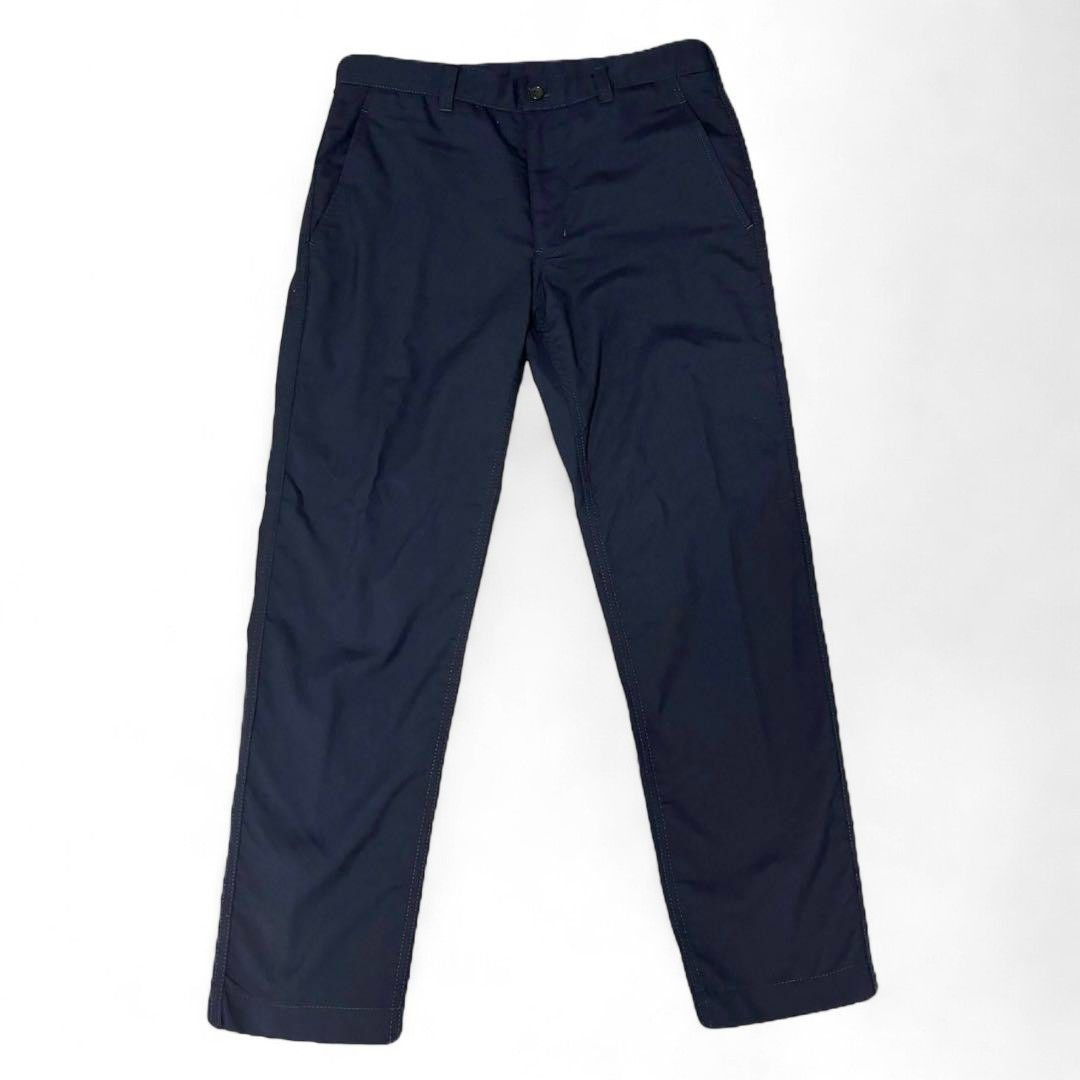 Comme des Garcons Comme Des Garcons - S AW16 Navy Poly Shrink Suit Set Wool Size 40S - 9 Thumbnail