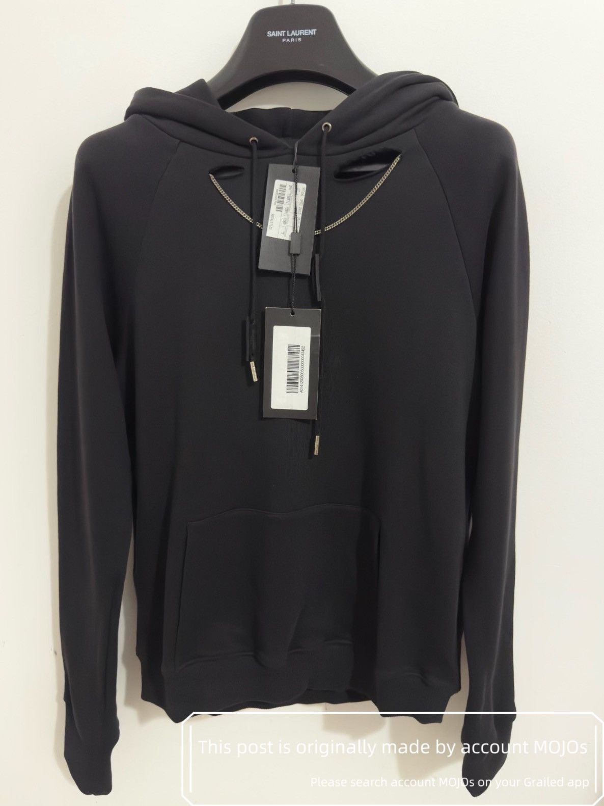 Saint Laurent Paris '13 Saint Laurent Chain hoodie | Grailed