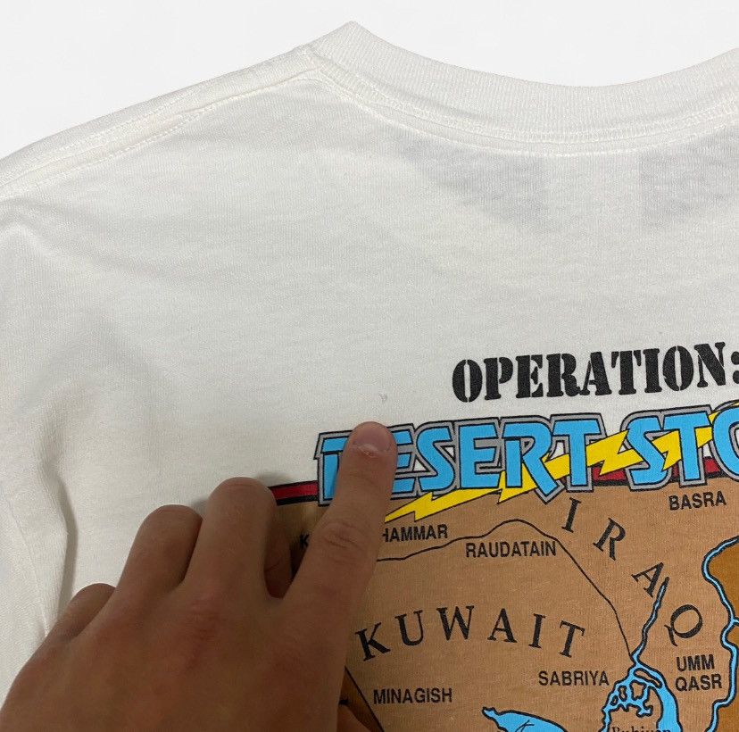 Other Vintage 1991 operation dessert storm battle ship T-shirt Size US M / EU 48-50 / 2 - 5 Thumbnail