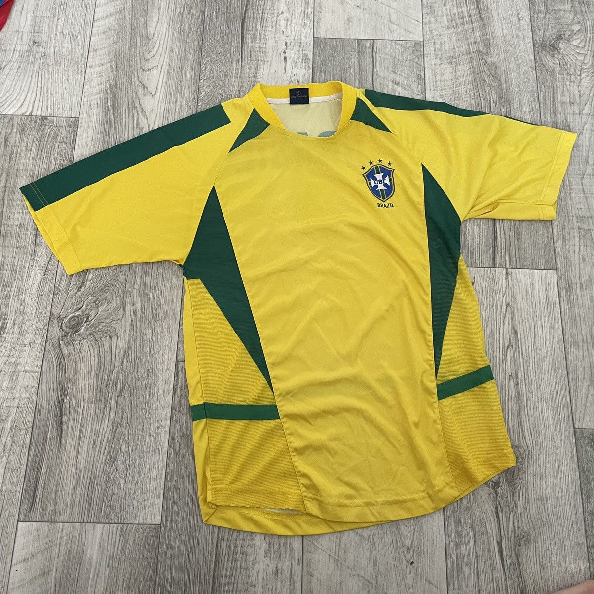 Other Brasil Jersey tee shirt Home Kit Ronaldo style brazil Size US M / EU 48-50 / 2 - 1 Thumbnail