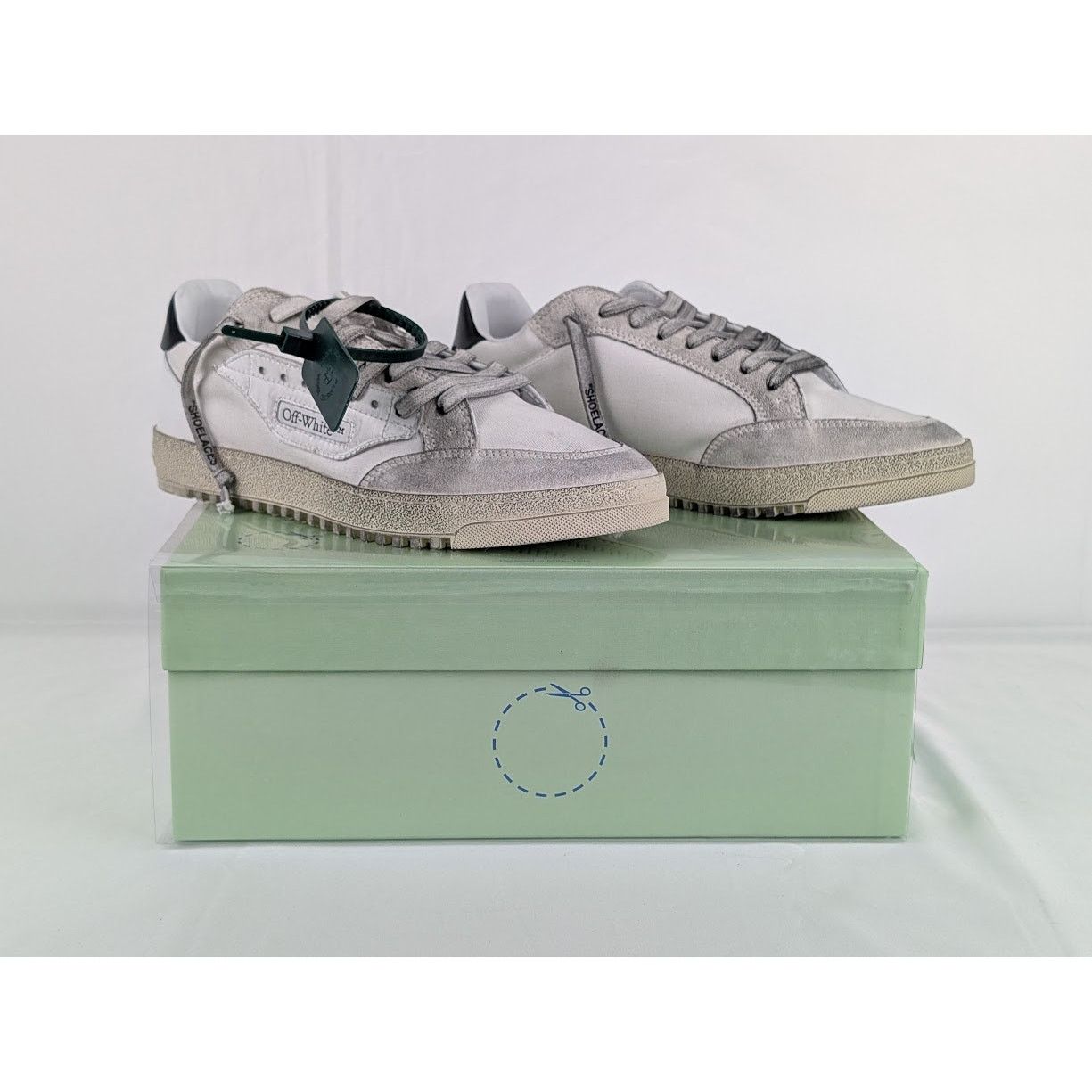 Off-White o1rshd1 Low-Top Sneakers in White Size US 8 / EU 41 - 14 Thumbnail