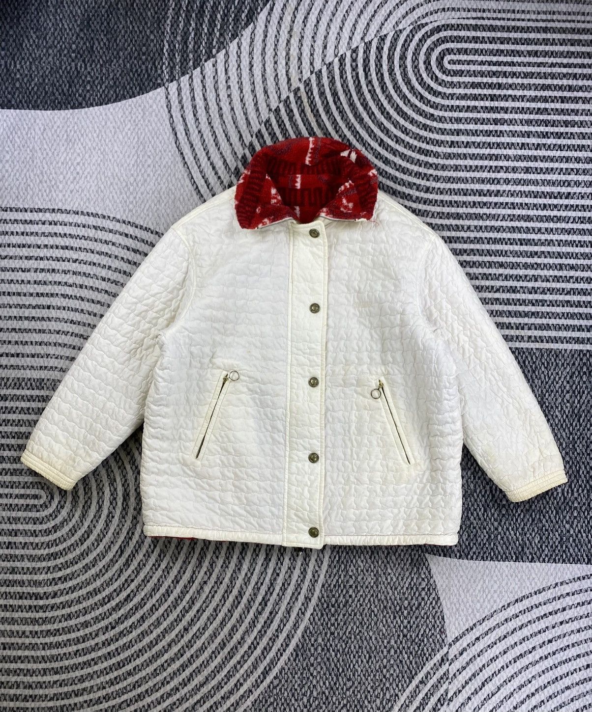 Colmar Vintager Colmar Sportswear Native Style Reversible Jacket Size US L / EU 52-54 / 3 - 2 Thumbnail