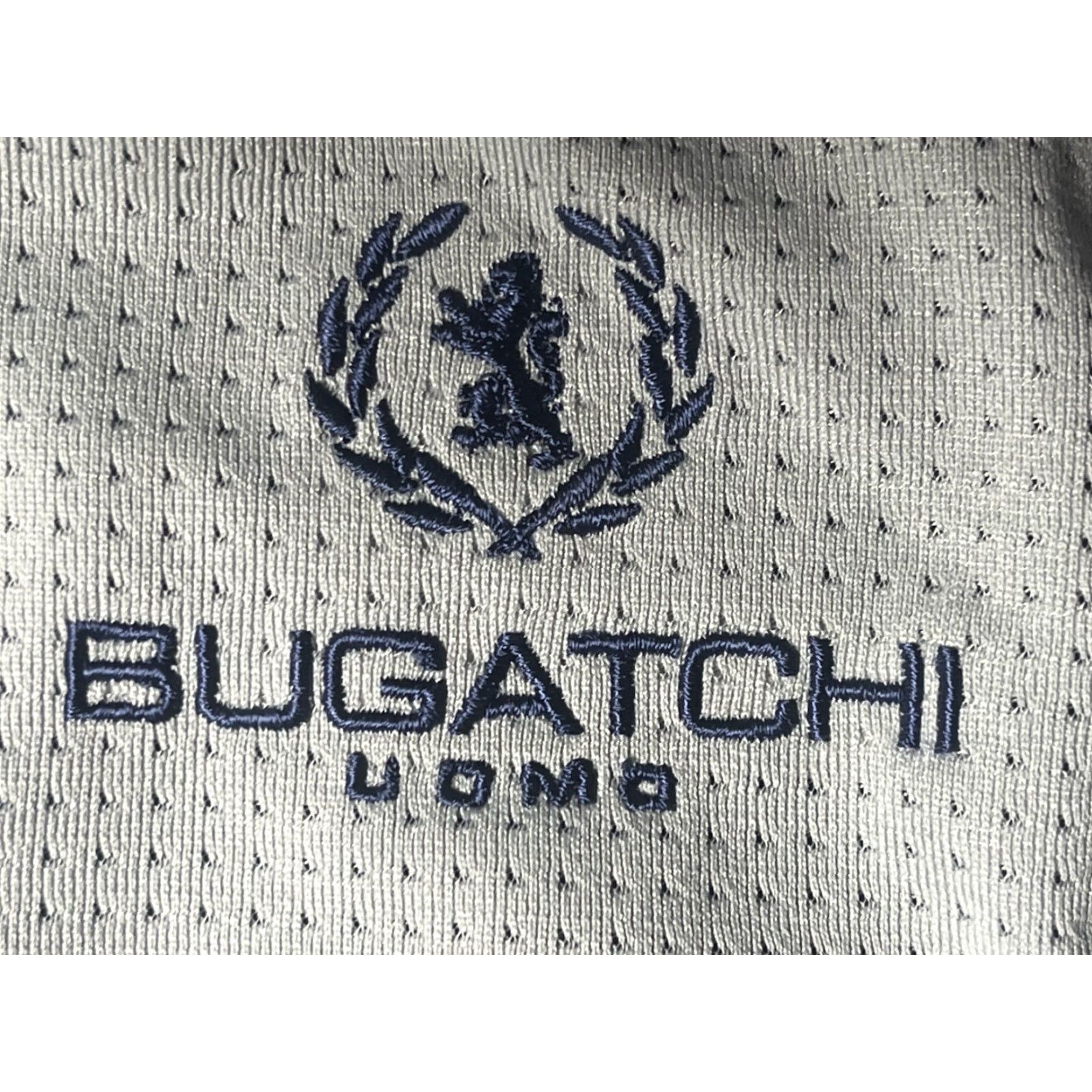 BUGATCHI Bugatchi Uomo Polo Shirt Mens Medium Blue Designer Preppy Size US M / EU 48-50 / 2 - 7 Thumbnail