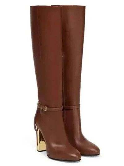 Fendi o1loc1c0824 Delfina in Brown Size US 9 / IT 39 - 2 Thumbnail
