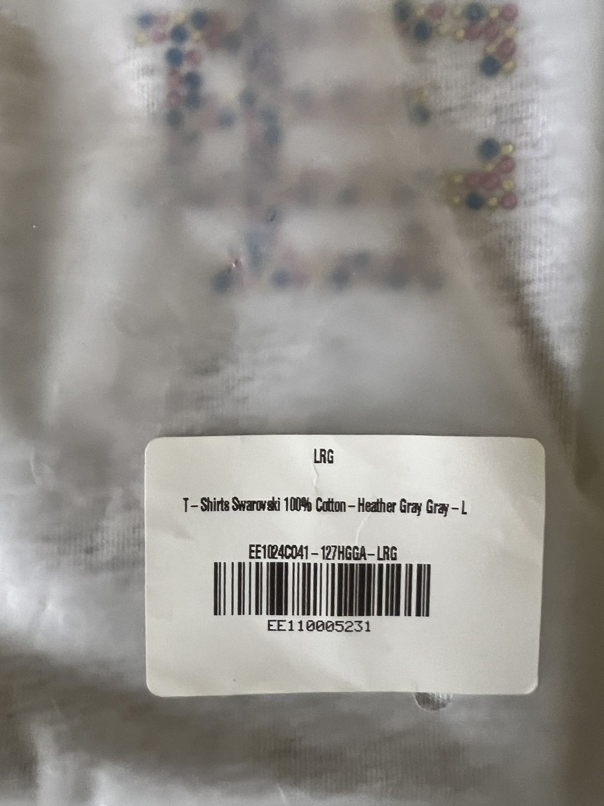 Eric Emanuel Eric Emanuel EE grey Swarovski crystals shirt large Size US L / EU 52-54 / 3 - 3 Thumbnail
