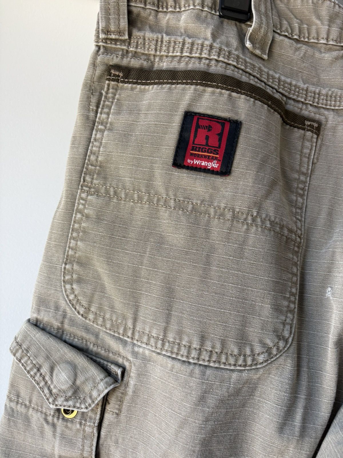 Vintage Vintage Wrangler Ripstop Cargo Pants ‘90s Size US 34 / EU 50 - 6 Thumbnail