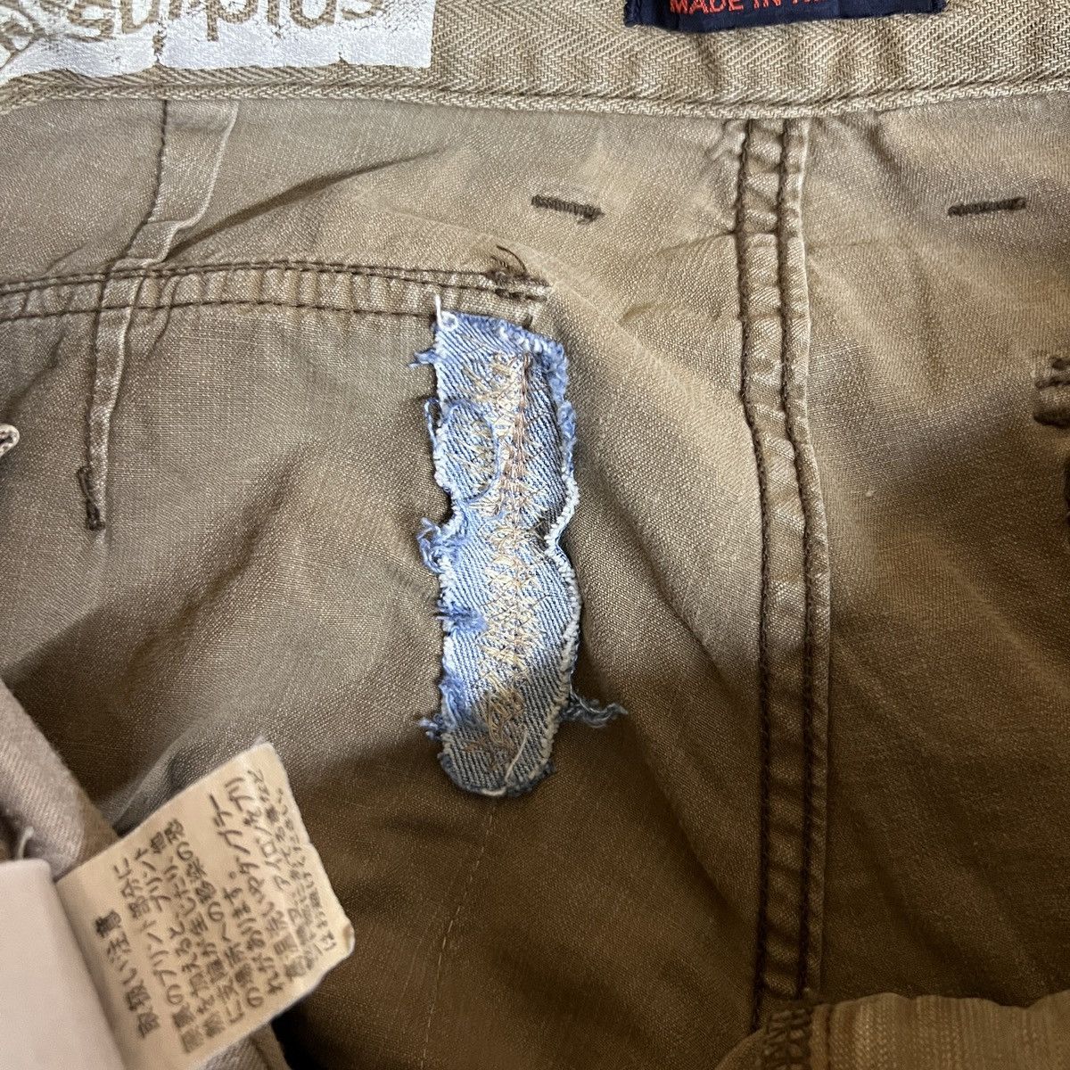 Japanese Brand VTG SURPLUS CARGO PANT MADE IN JAPAN Size US 30 / EU 46 - 10 Thumbnail