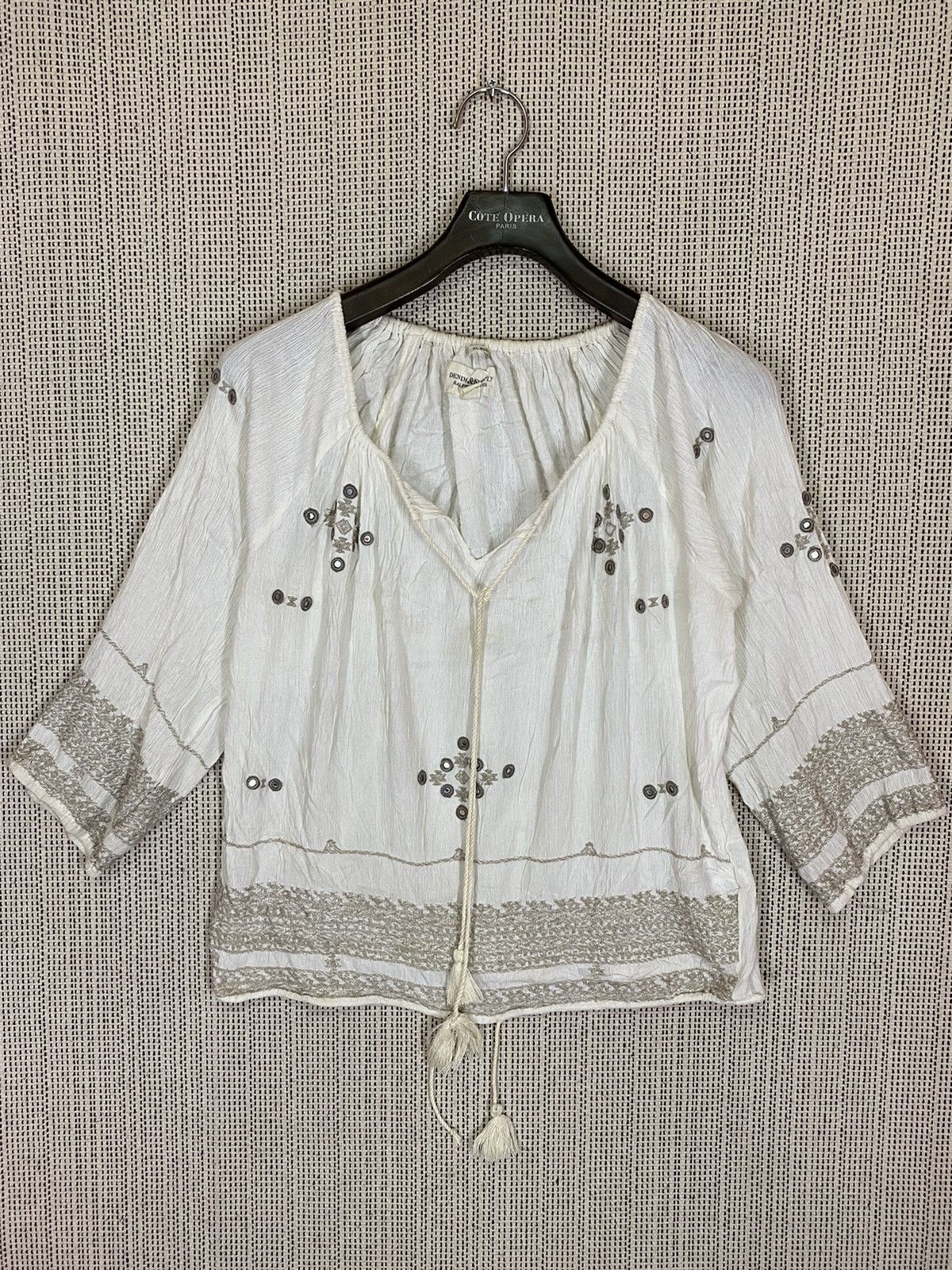 Boohoo × Denim & Supply Ralph Lauren ‼️DENIM&SUPPLY RALPH LAUREN BOHO RL BLOUSE‼️ Size M / US 6-8 / IT 42-44 - 1 Thumbnail