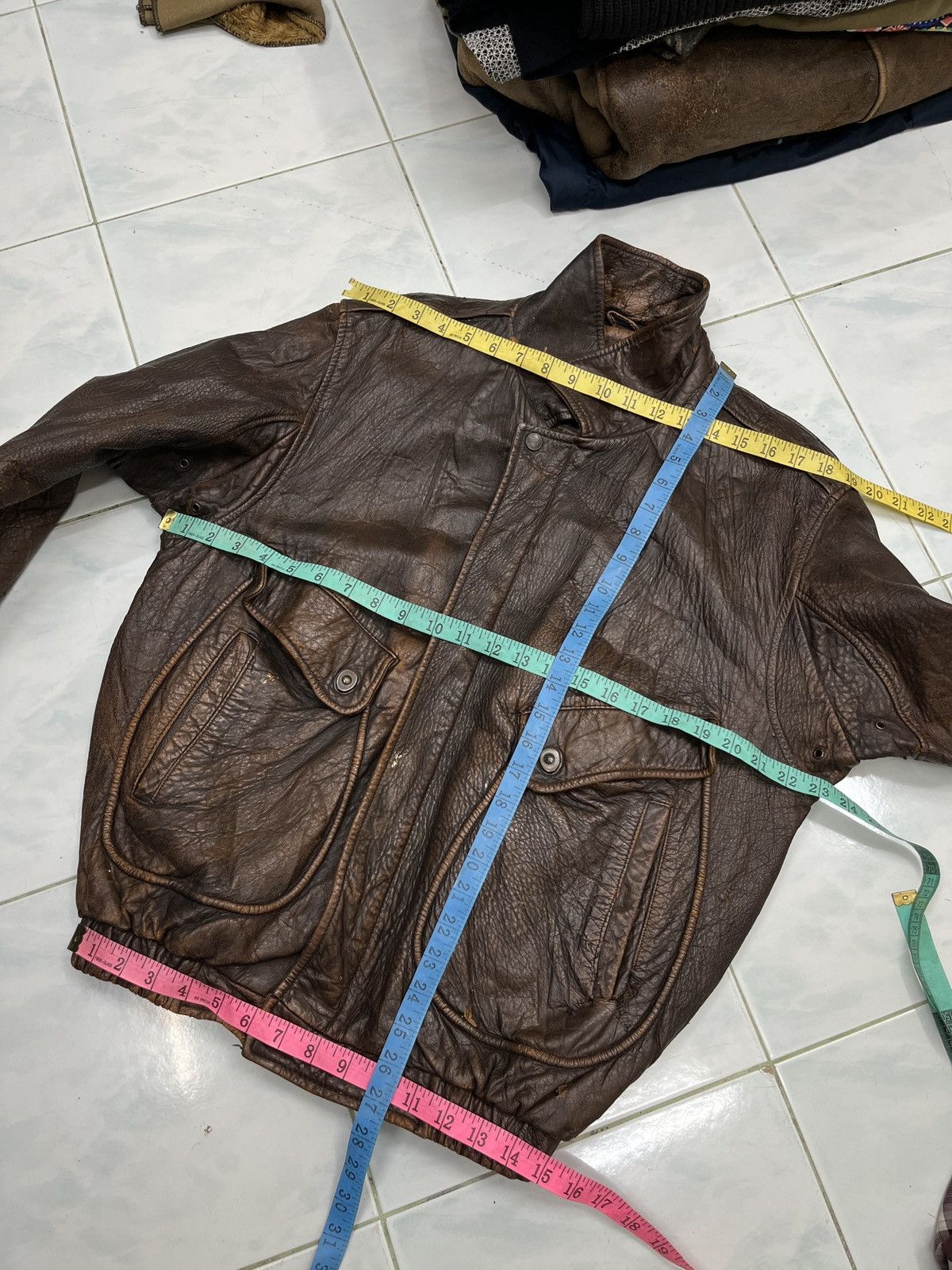 Harley Davidson A(38)🔥🔥🔥STEALS VTG HARLEY DAVIDSON LEATHER JACKET Size US M / EU 48-50 / 2 - 22 Thumbnail