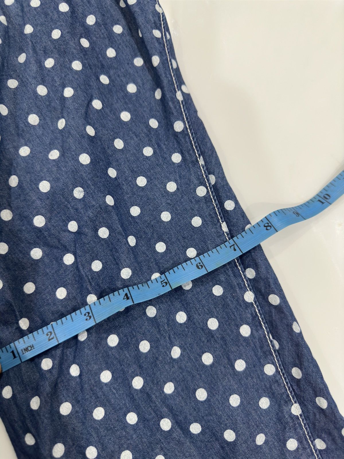 Issey Miyake × Japanese Brand × mercibeaucoup Jevous Enprie by Issey Miyake High Rise Polkadot Pants Size US 30 / EU 46 - 16 Thumbnail