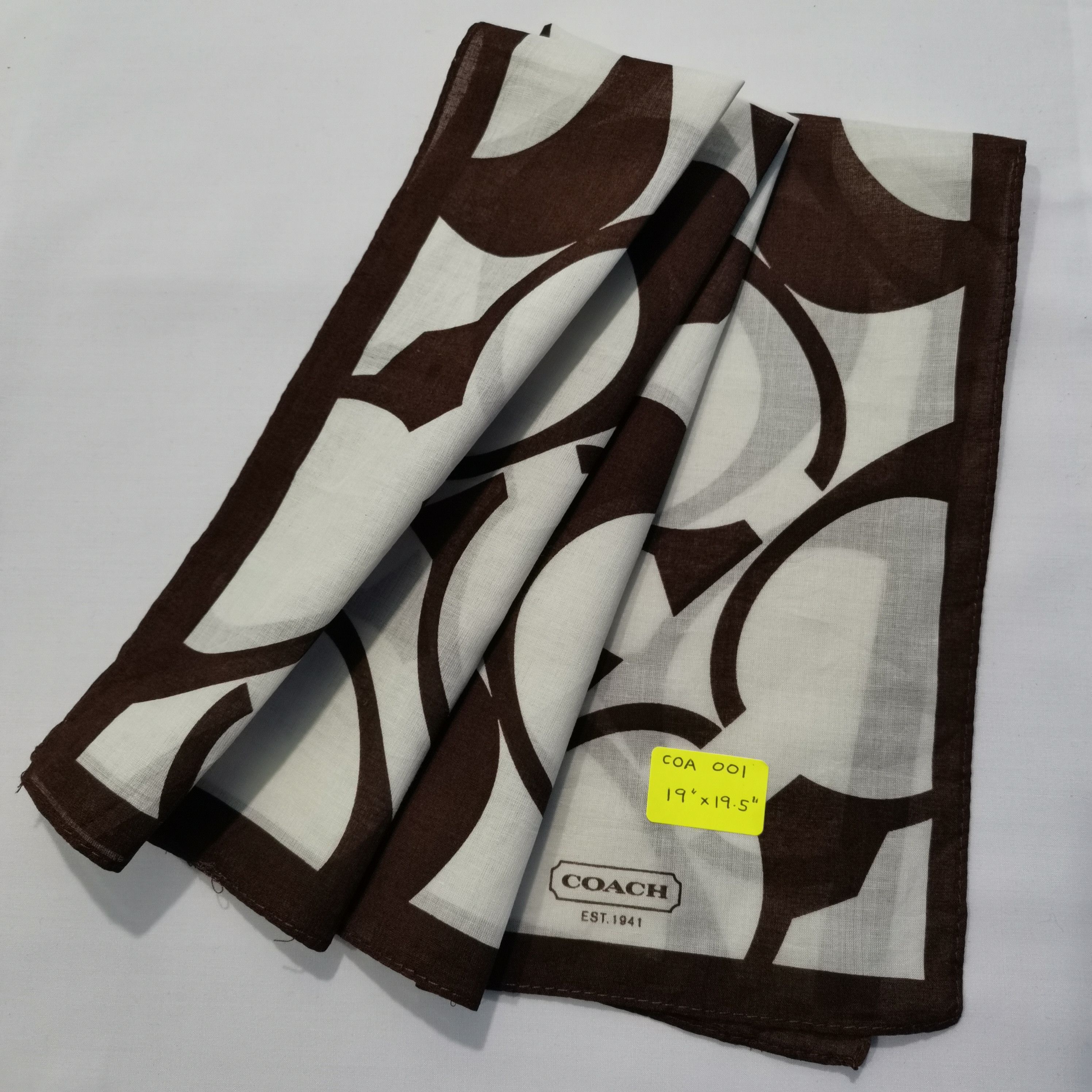 Coach COACH HANDKERCHIEF/ BANDANA/ SCARF Size ONE SIZE - 6 Thumbnail