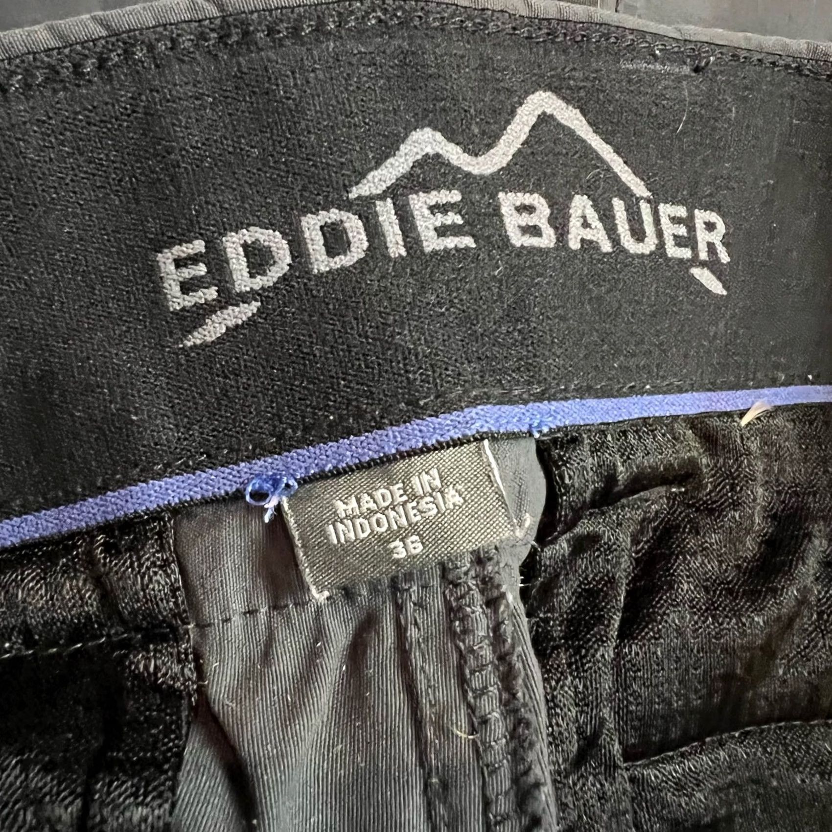 Eddie Bauer Eddie Bauer Shorts Mens 36 Regular Gray Stretch Cargo Nylon Outdoor Hiking Mens Size US 36 / EU 52 - 4 Thumbnail