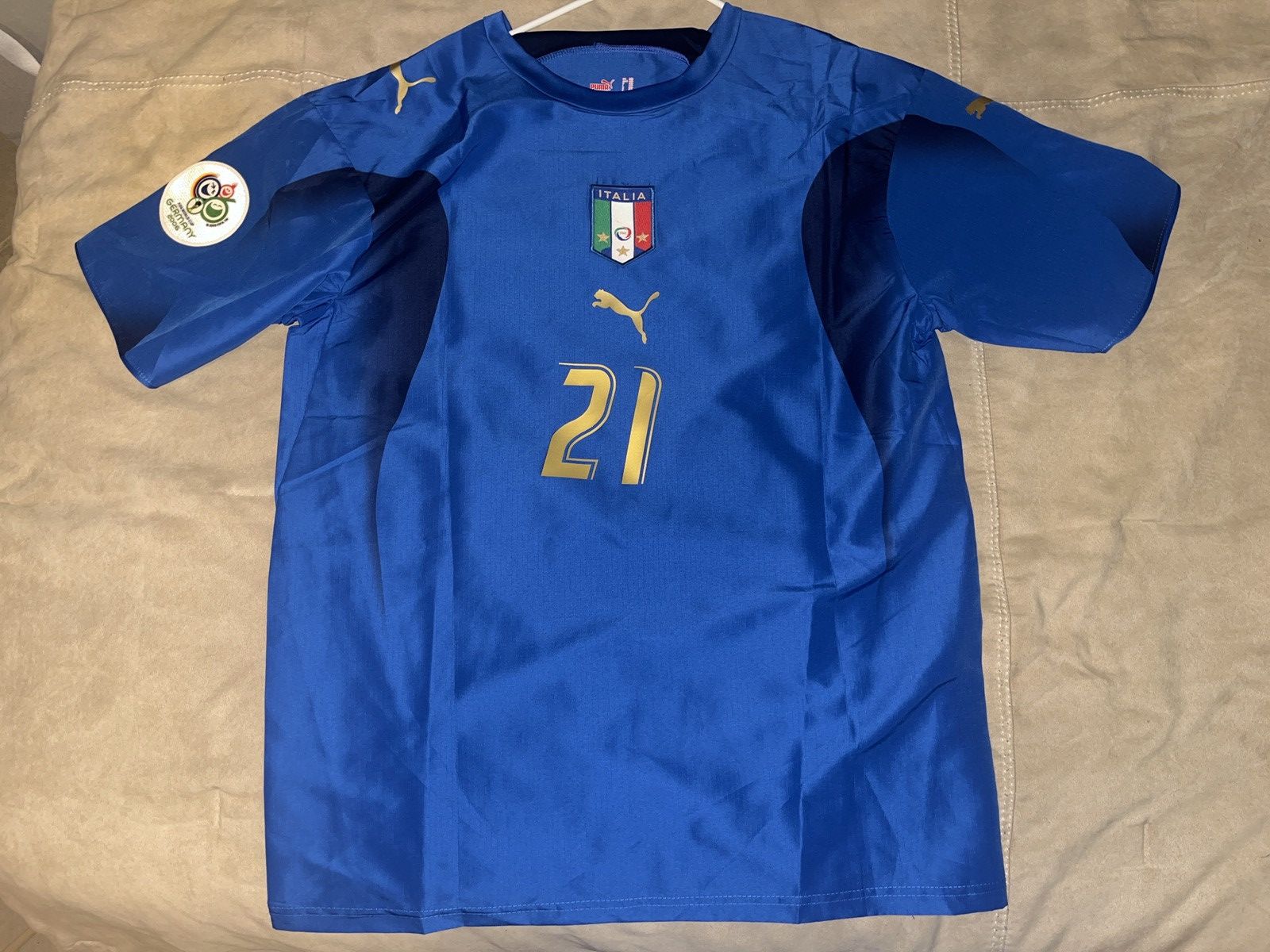 00sイタリア代表2006Wカップヴィンテージサッカーユニフォーム