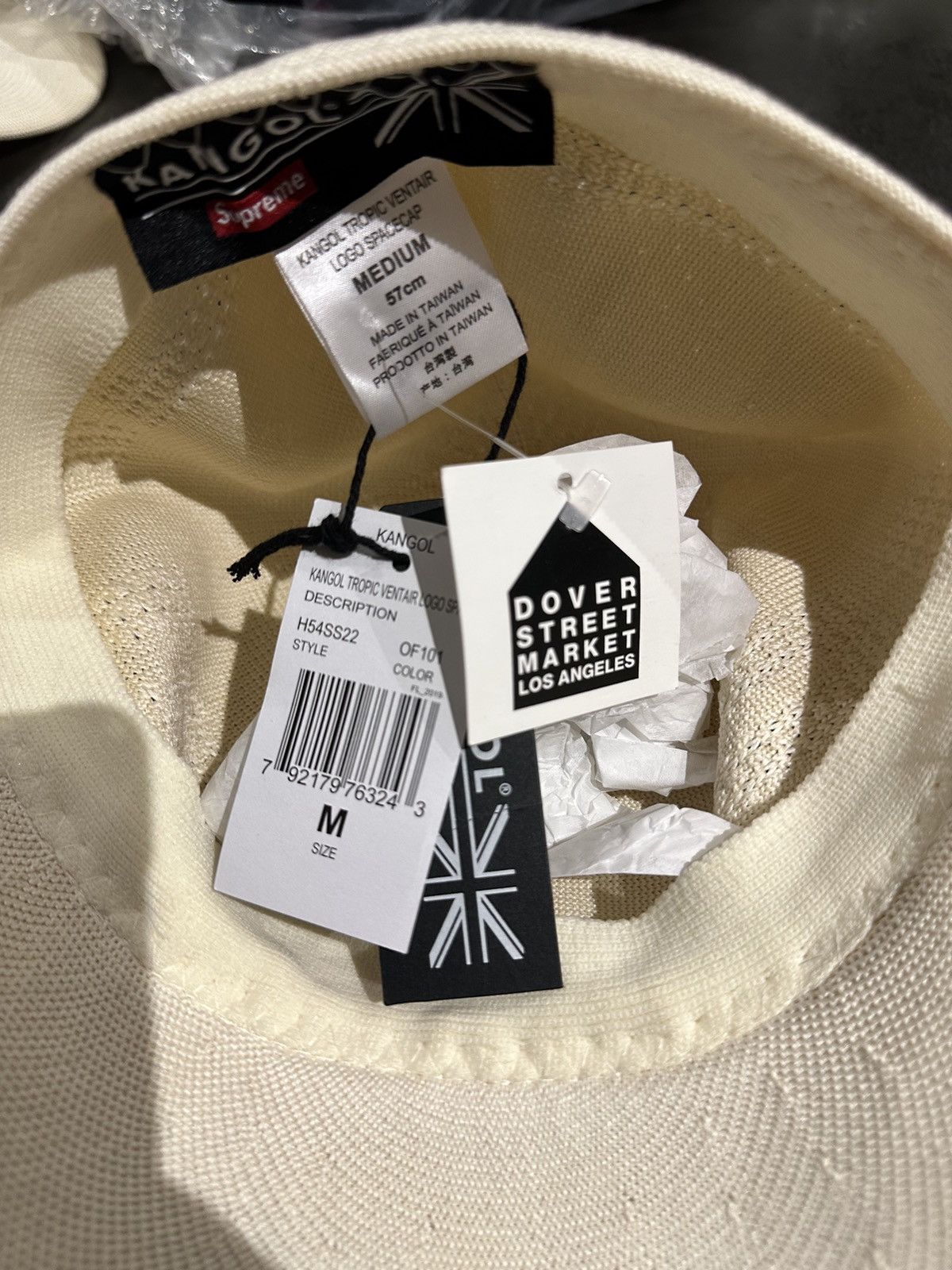 Kangol × Supreme Supreme Kangol Ventair Logo Spacecap Size ONE SIZE - 4 Thumbnail