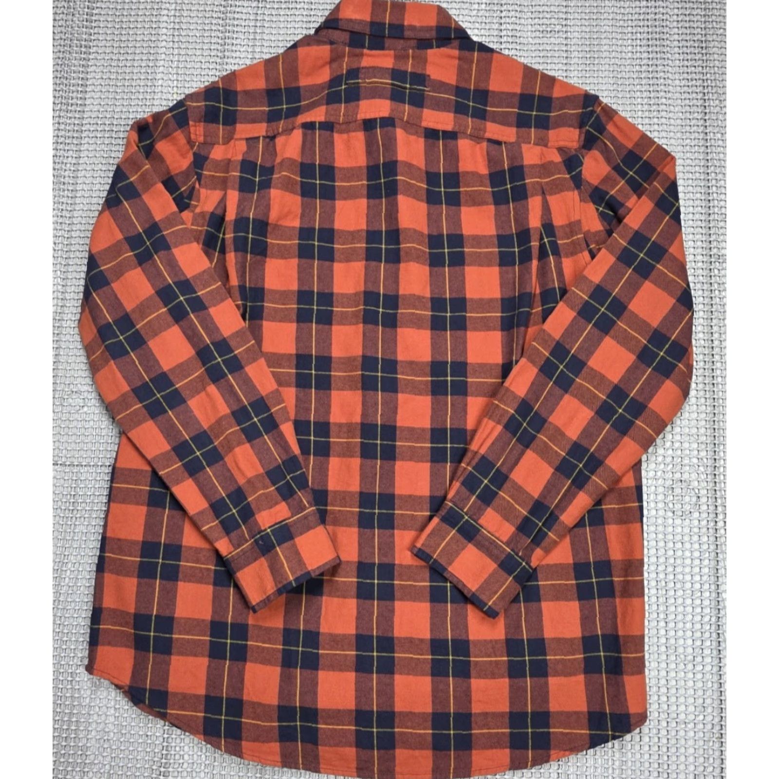 Vintage Duluth Shirt Mens L Orange Blue Buffalo Plaid Button-Up Long Sleeve Cotton Flannel Outdoor Classic Workwear Hunting Size US L / EU 52-54 / 3 - 6 Thumbnail