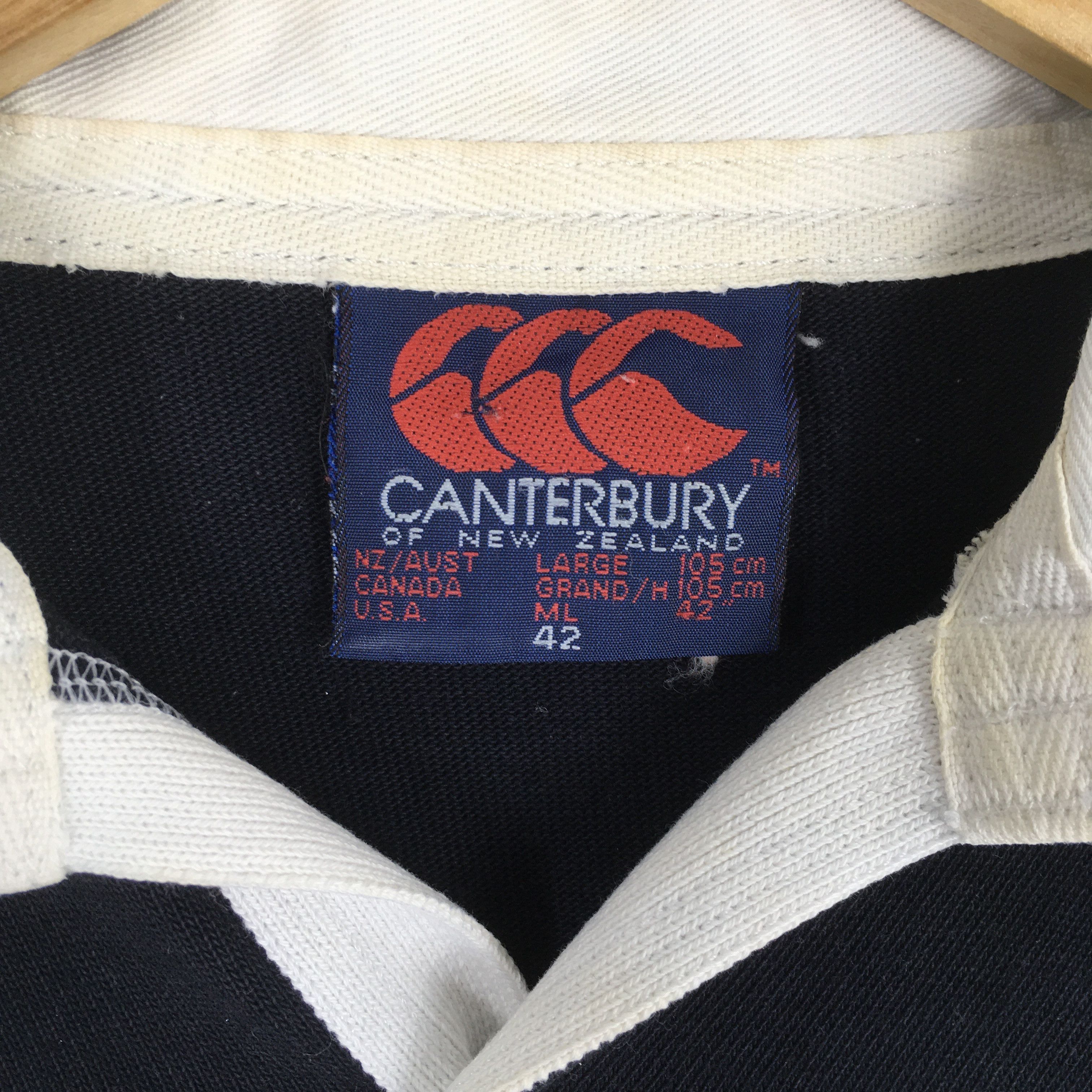 Canterbury of New Zealand Vintage 90s Canterbury Of New Zealand Rugby Polo Medium Size US M / EU 48-50 / 2 - 5 Thumbnail