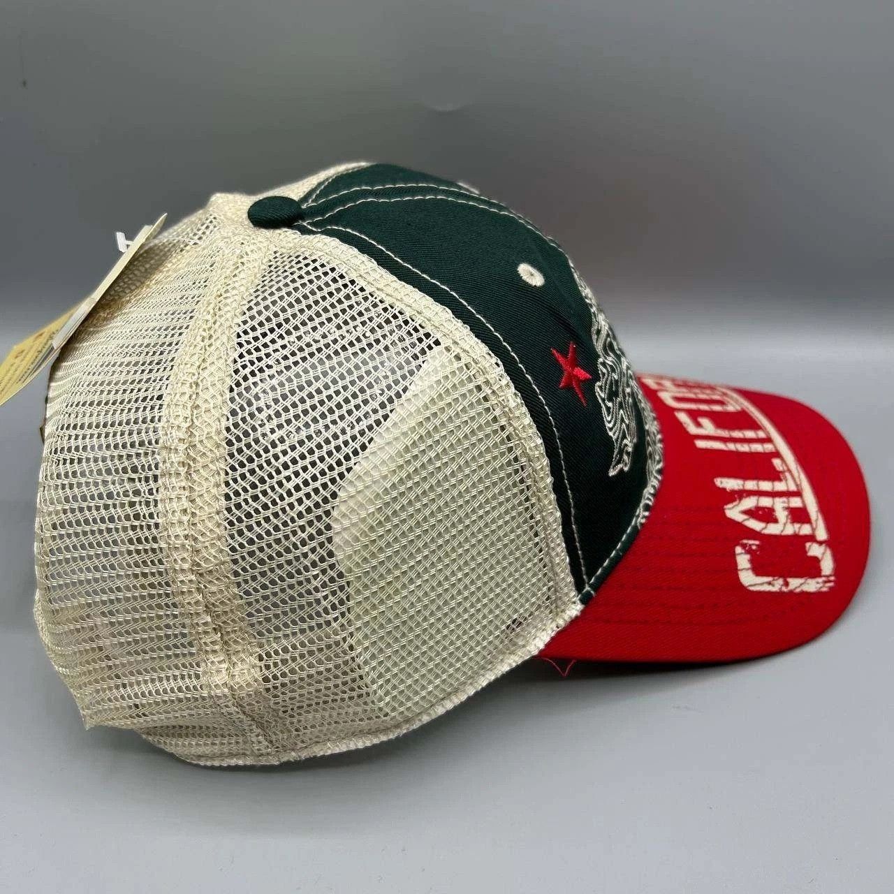 The Game Vintage California Republic Trucker Hat Men Green Snap Back Size ONE SIZE - 6 Thumbnail