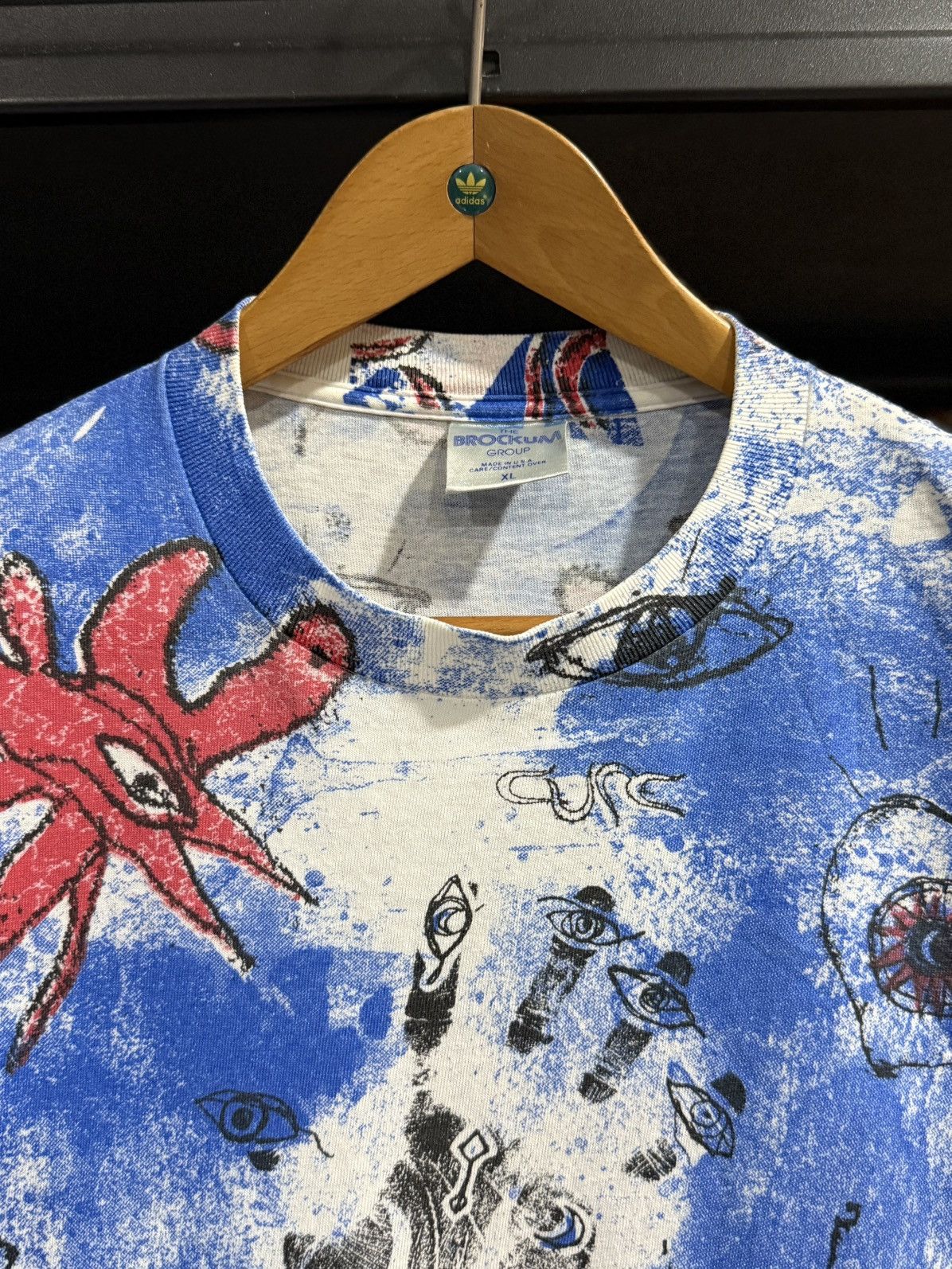 Band Tees × Vintage Vintage 90s The Cure Wish Tour Brockum Tee Size US L / EU 52-54 / 3 - 3 Thumbnail