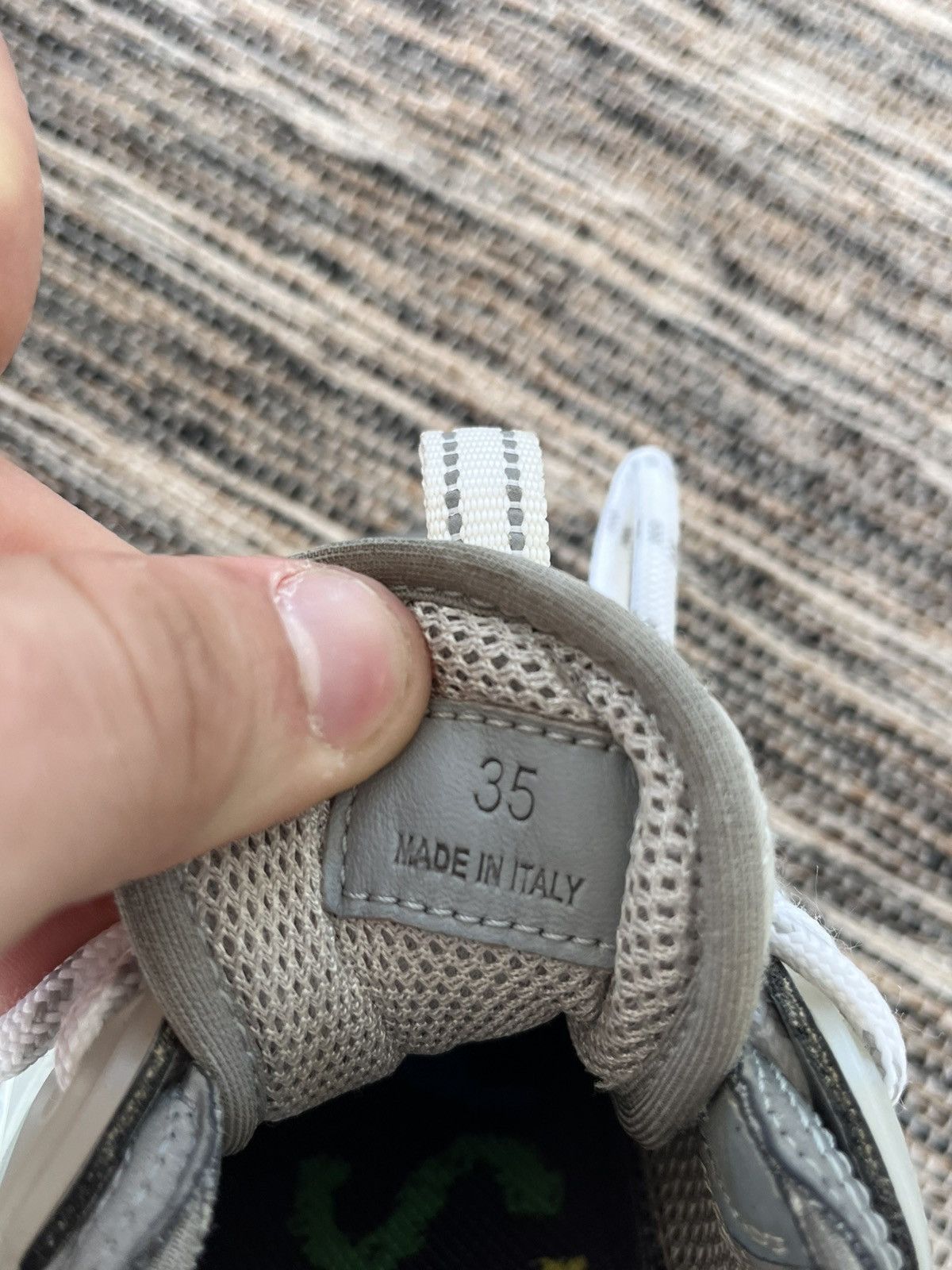 Versace Versace Chain Reaction Sneakers Baroque Medusa Logo Y2K Size US 5 / IT 35 - 13 Thumbnail