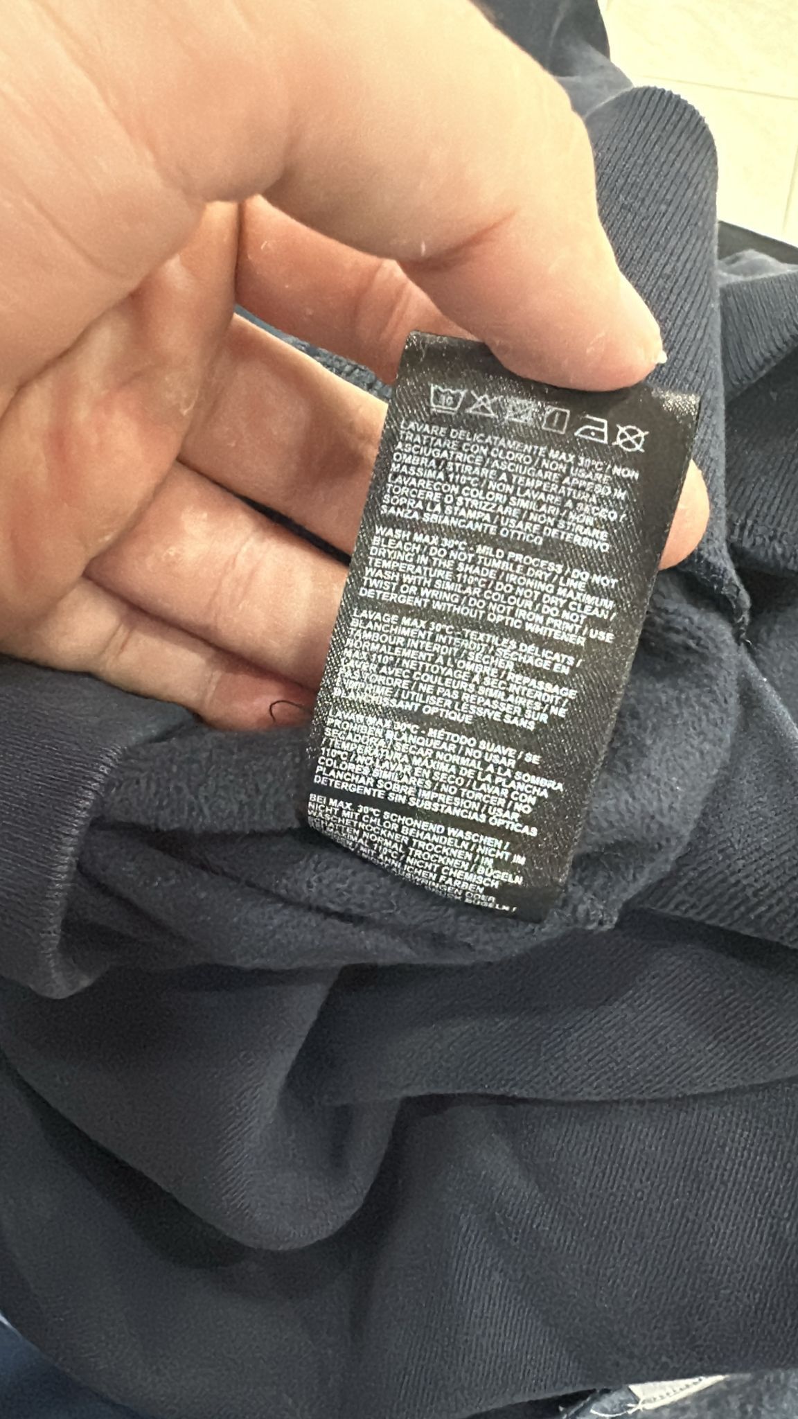 Raf Simons CC000021 Logo Print Sweatshirt in Black Size US S / EU 44-46 / 1 - 8 Thumbnail