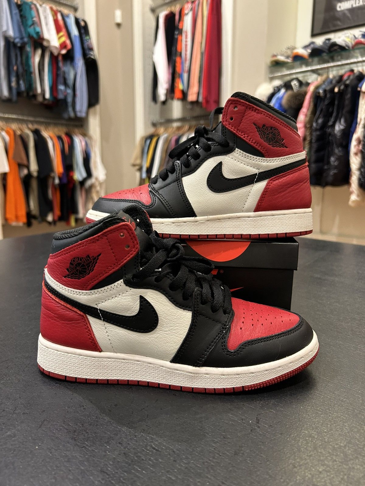 Jordan Brand Jordan 1 Retro ‘Chicago Bred Toe’ Size US 5 / EU 37 - 1 Thumbnail