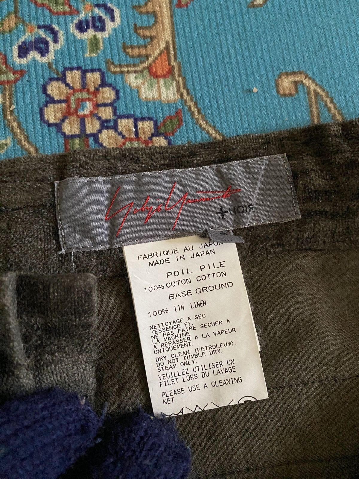 Yohji Yamamoto Japanese Brand Yohji Yamamoto + Noir 3/4 Pant Size US 30 / EU 46 - 11 Thumbnail