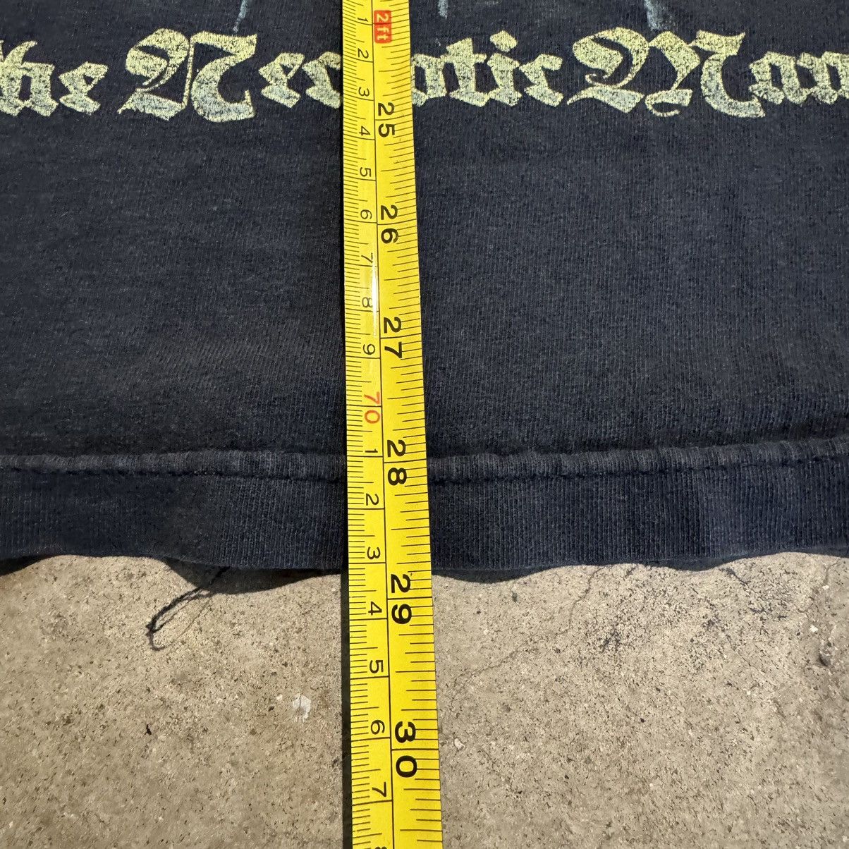 Band Tees × Vintage VINTAGE ABORTED NECROTIC MANIFESTO TEE! Size US L / EU 52-54 / 3 - 7 Thumbnail