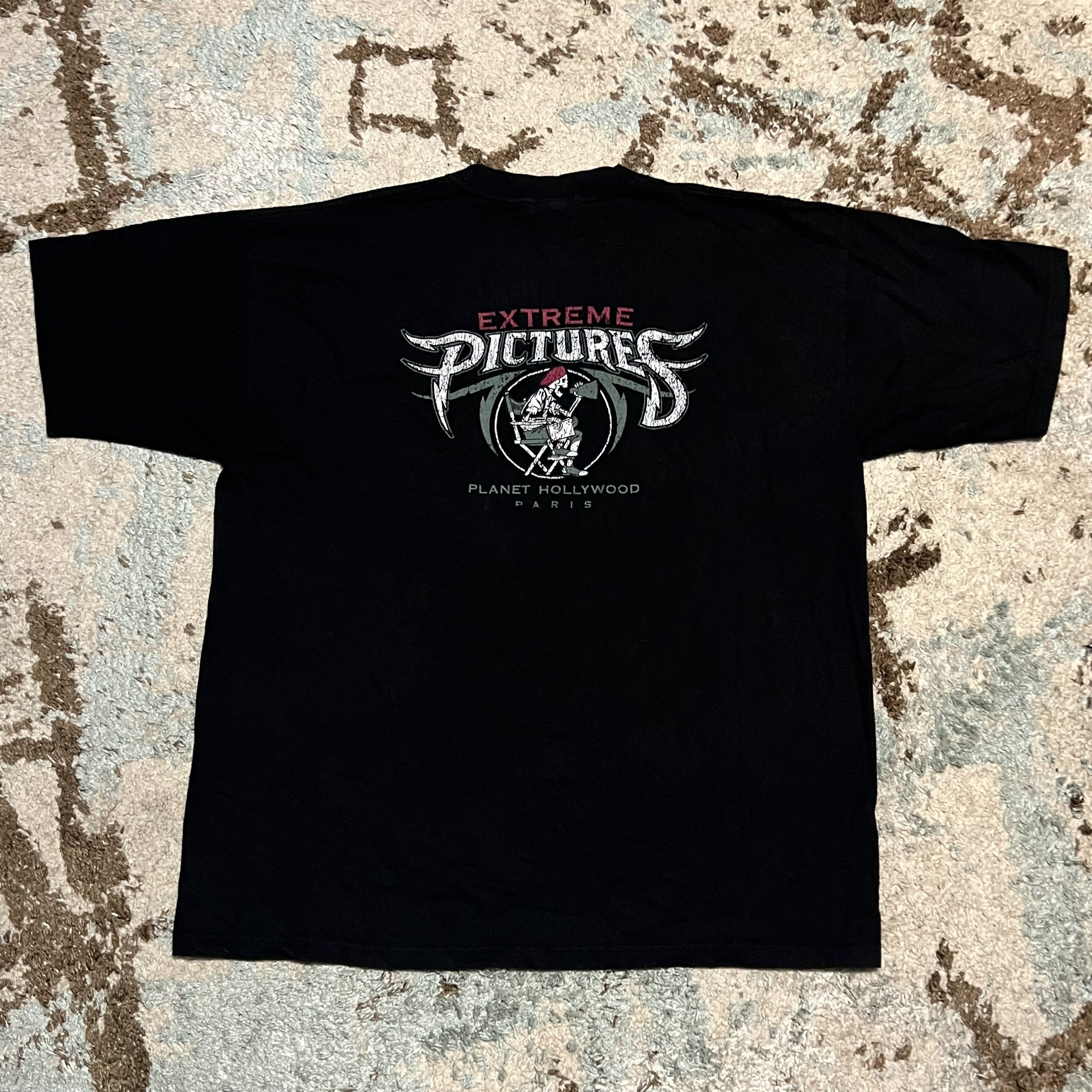 Planet Hollywood Planet Hollywood Paris Extreme Pictures Skeleton Shirt 2XL Size US XXL / EU 58 / 5 - 1 Thumbnail