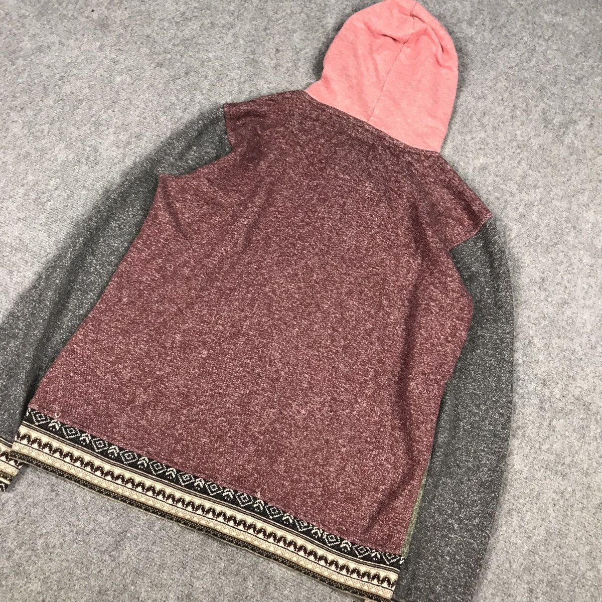 Designer × Japanese Brand CULTURA MIX MULTICOLOUR HOODIES PATCHWORK STYLE Size US M / EU 48-50 / 2 - 8 Thumbnail