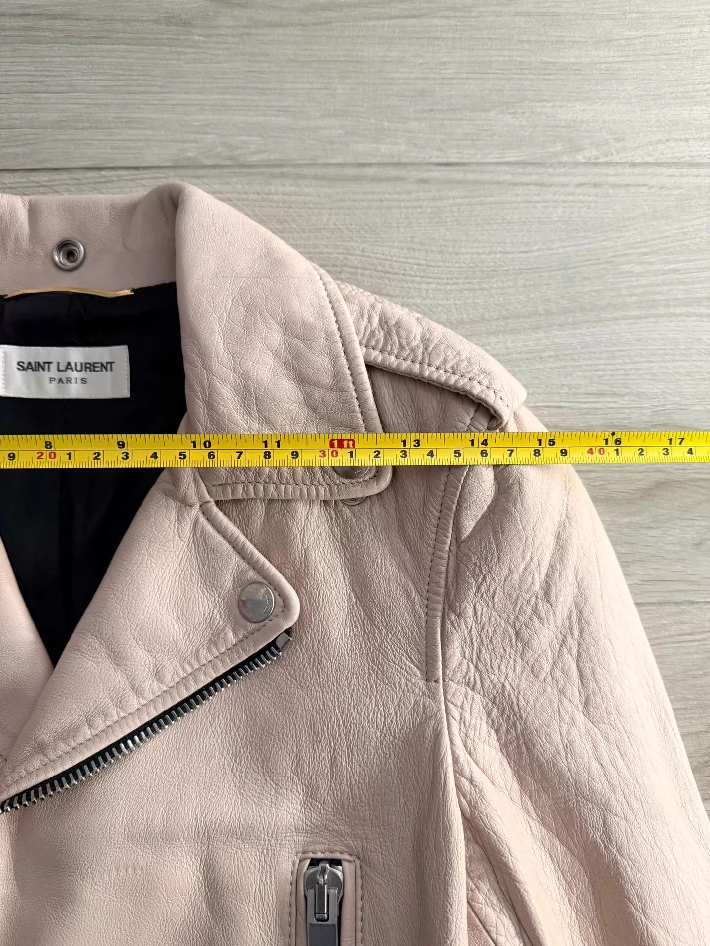 Saint Laurent Paris Saint Laurent by Hedi Slimane 2015AW L01 Lambskin Jacket Size XS / US 0-2 / IT 36-38 - 2 Thumbnail